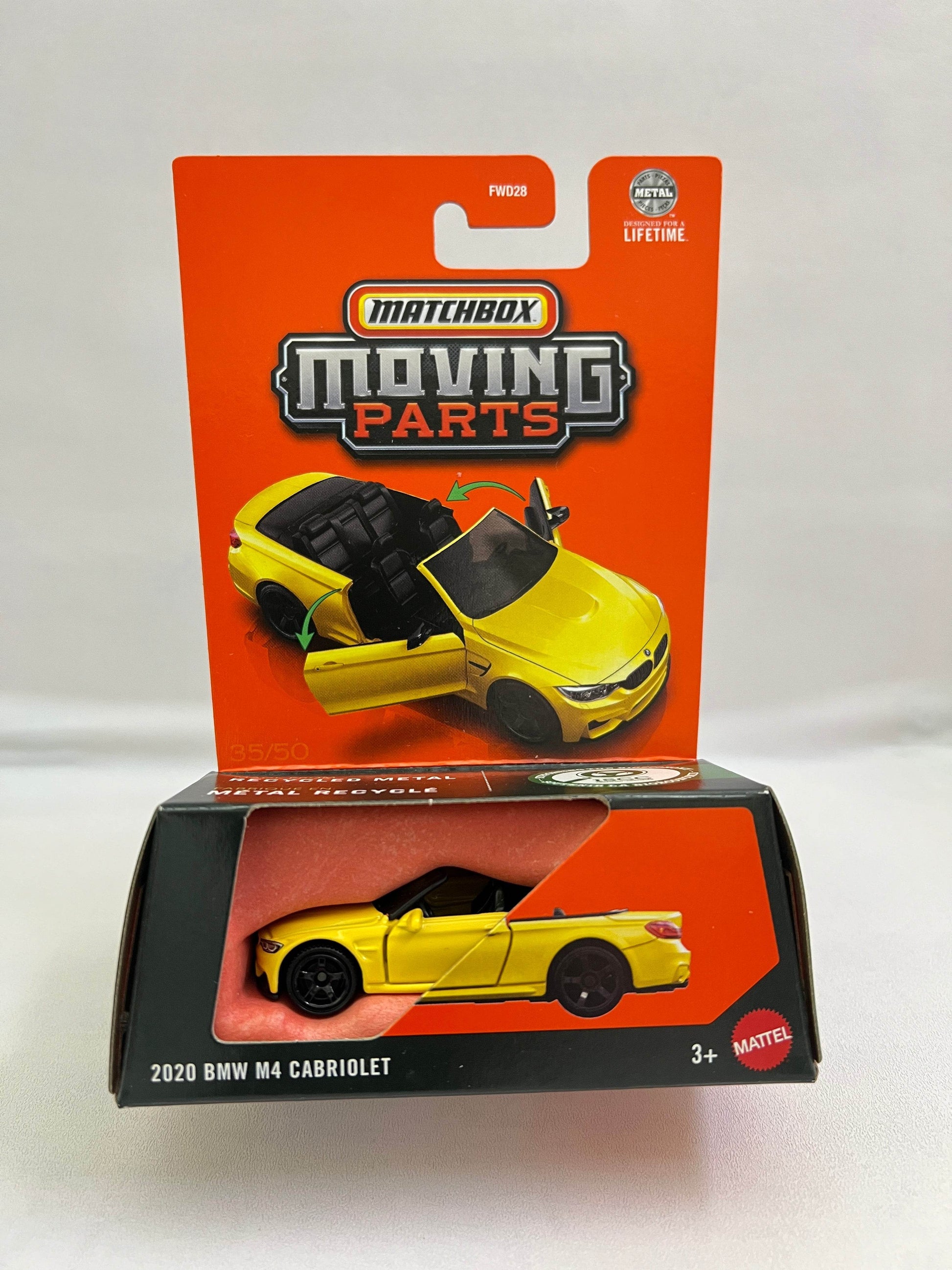MATCHBOX MOVING PARTS - 2020 BMW M4 CABRIOLET - ZX4 - Its Fun