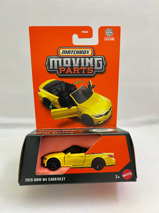 MATCHBOX MOVING PARTS - 2020 BMW M4 CABRIOLET - ZX4 - Its Fun