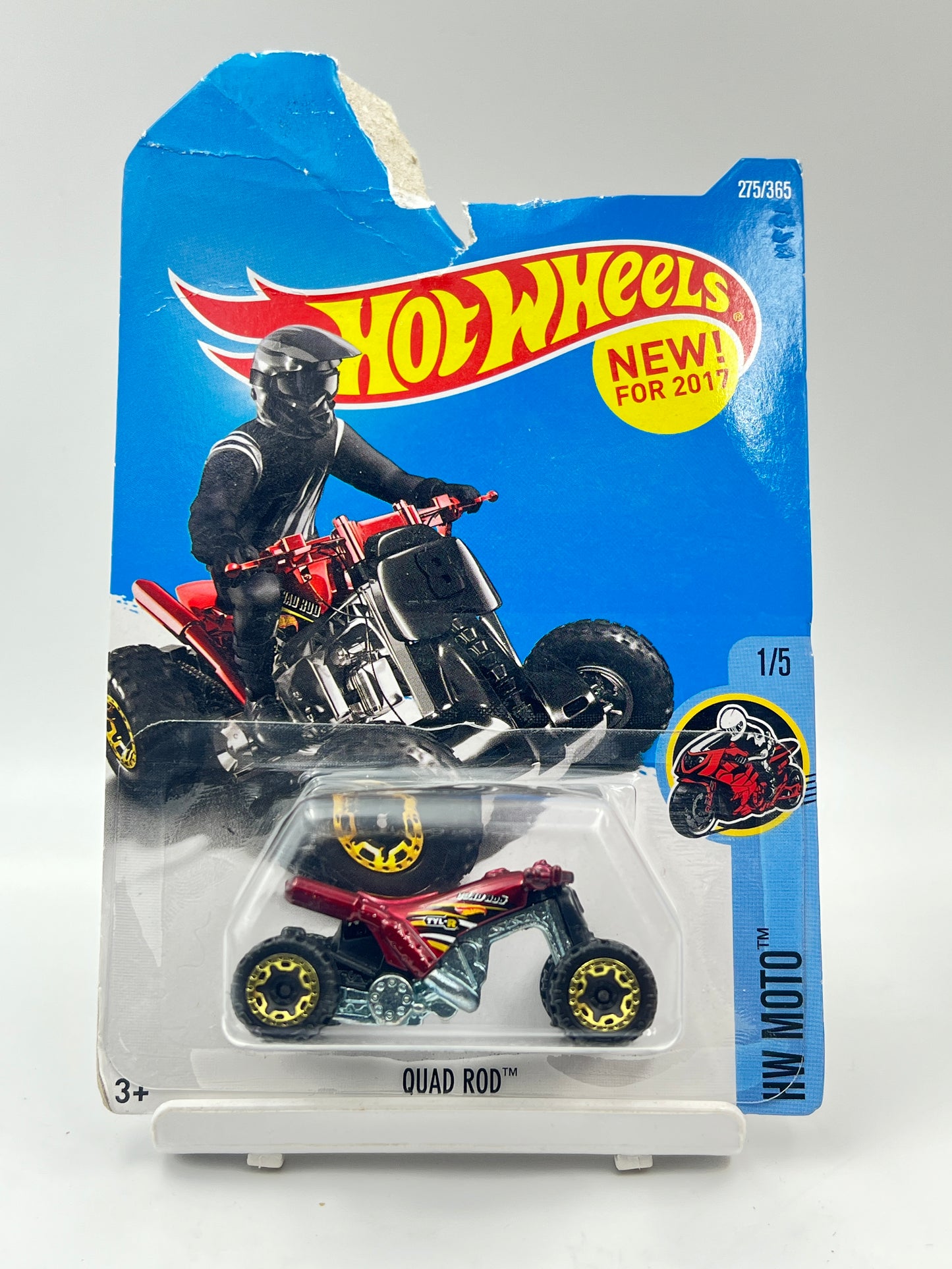 DAMAGED CARD - FULL METAL -QUAD ROD - 6B