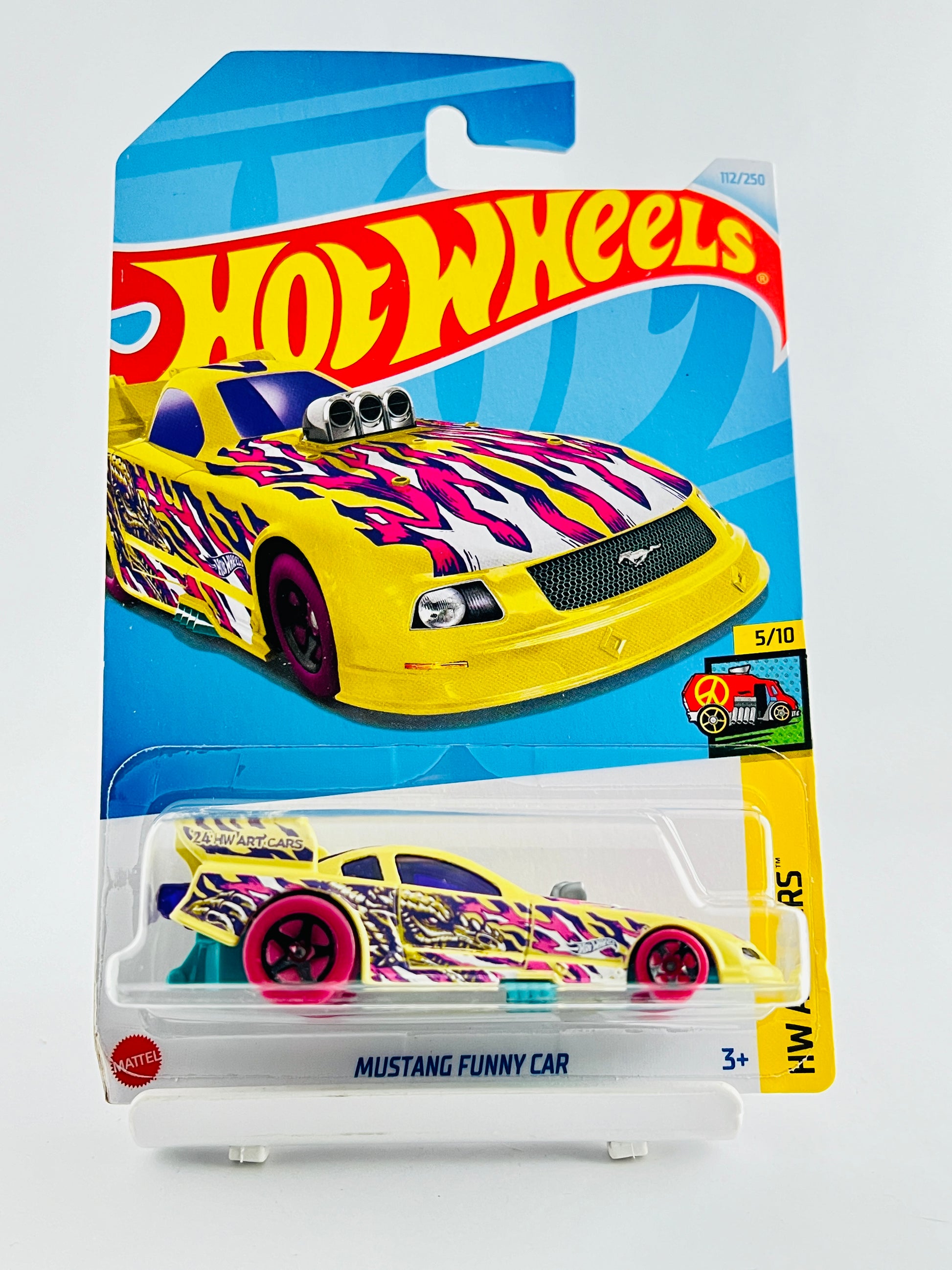 MUSTANG FUNNY CAR - 4D - Its Fun- Hot wheels - matchbox - diecast