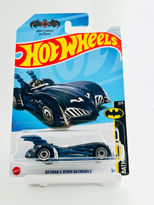 BATMAN AND ROBIN BATMOBILE - 4D - Its Fun- Hot wheels - matchbox - diecast