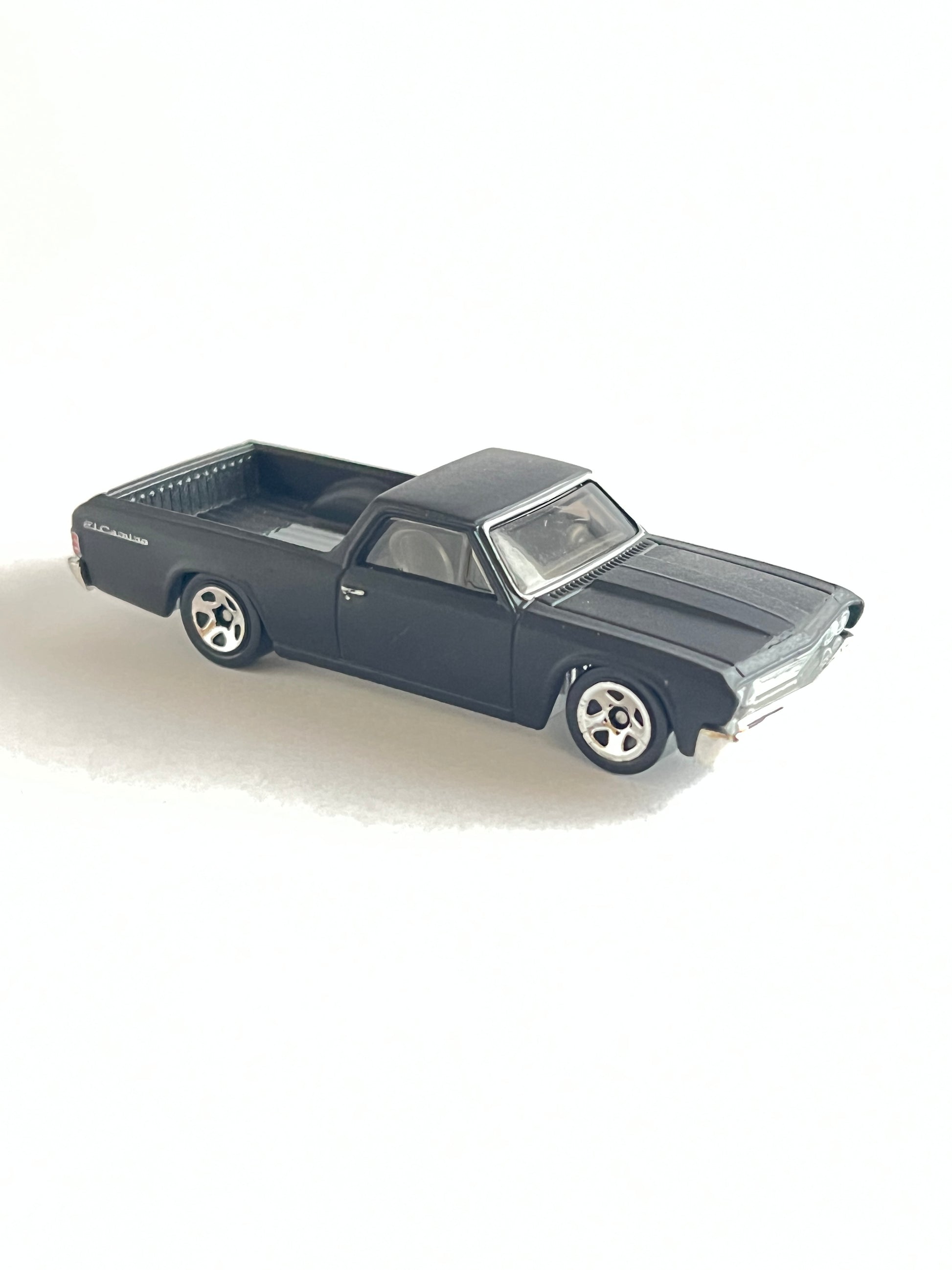 UNCARDED - 1967 EL CAMINO - MATTE BLACK - Its Fun- Hot wheels - matchbox - diecast
