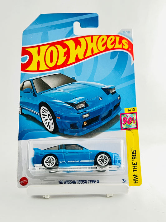 96 NISSAN 180SX TYPE X -4C - Its Fun- Hot wheels - matchbox - diecast