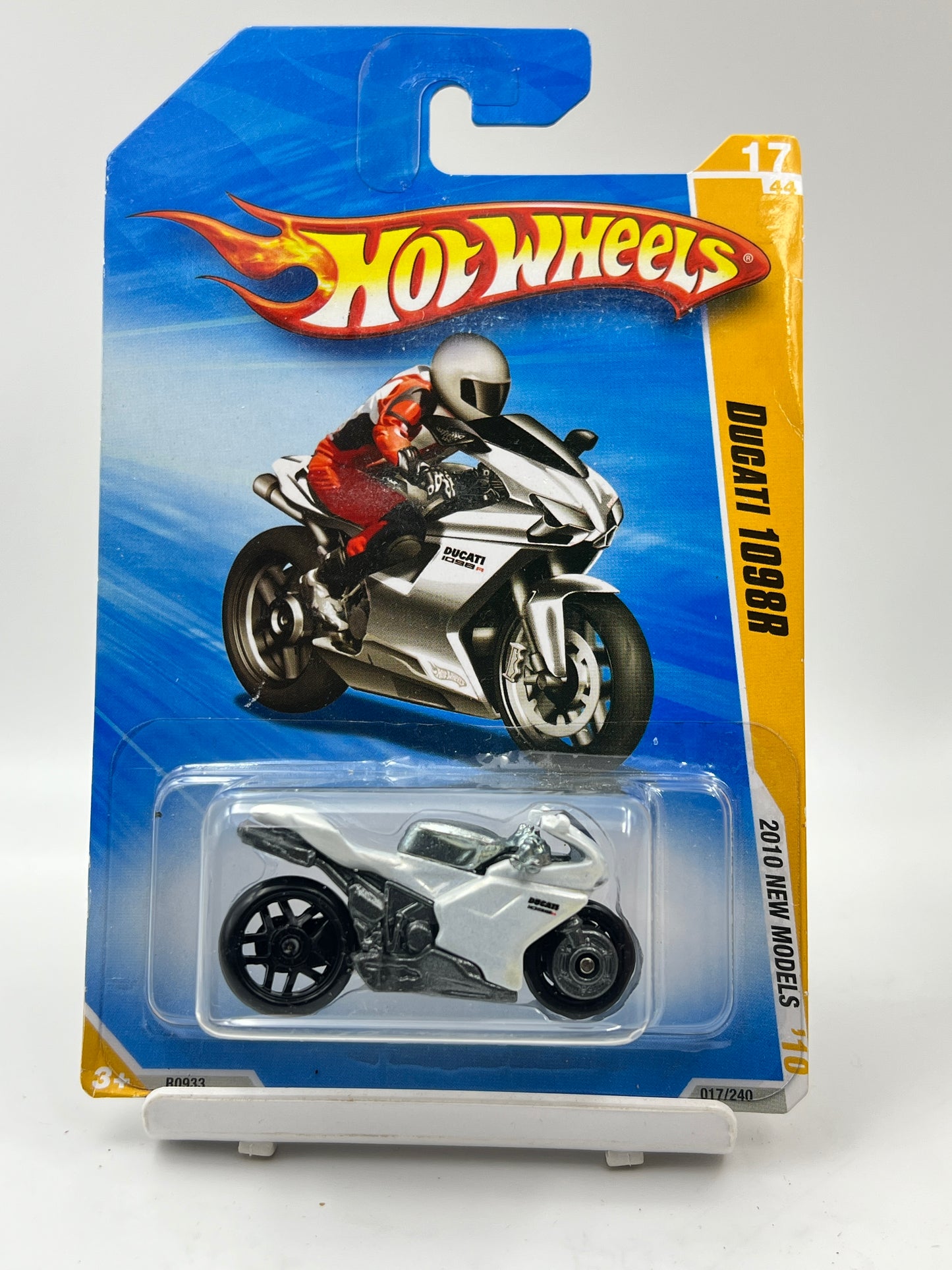 IMPORTED - HOT WHEELS -  DUCATI 1098R - WHITE - 2A