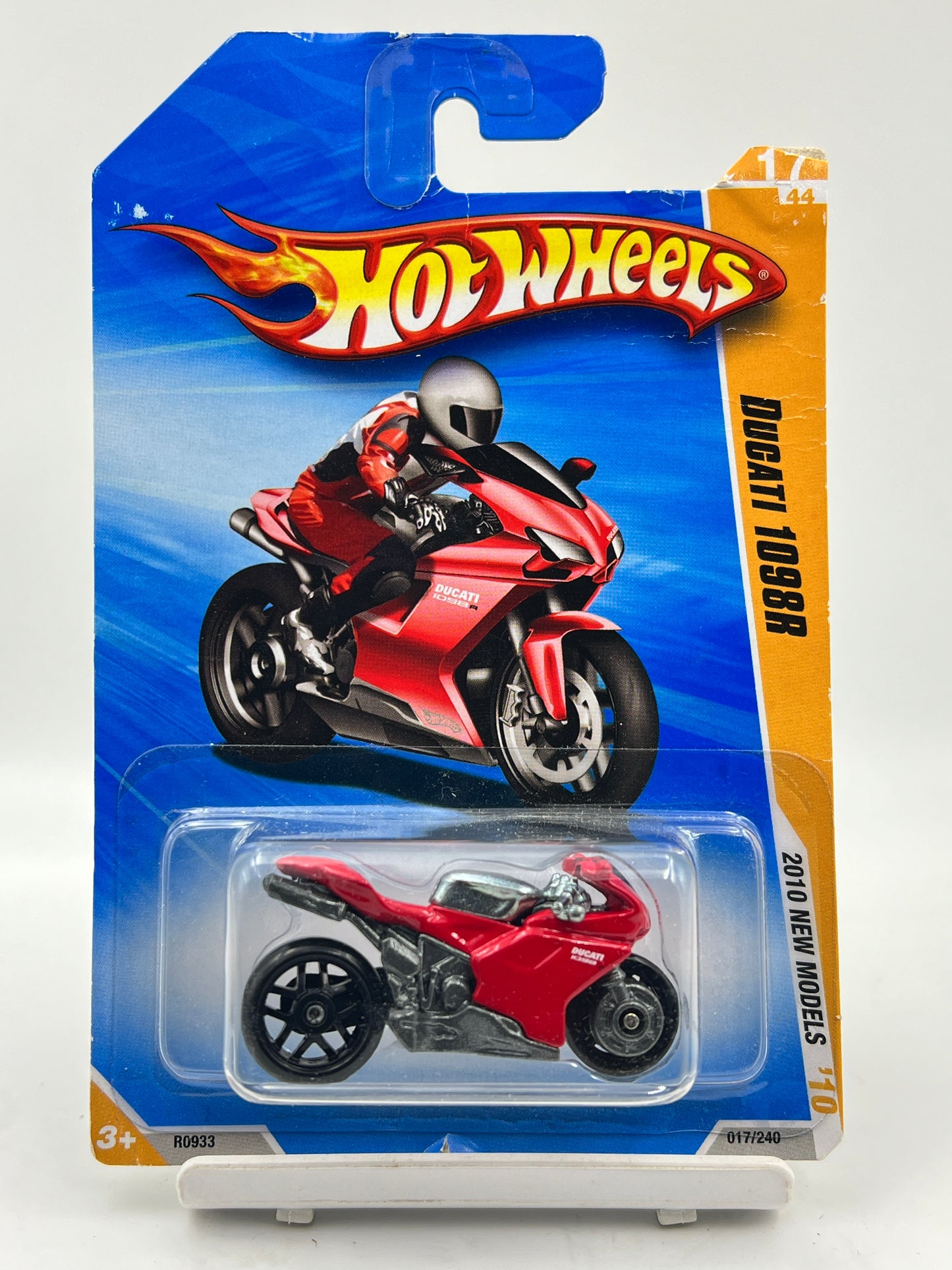 IMPORTED - HOT WHEELS -  DUCATI 1098R - RED - 2A