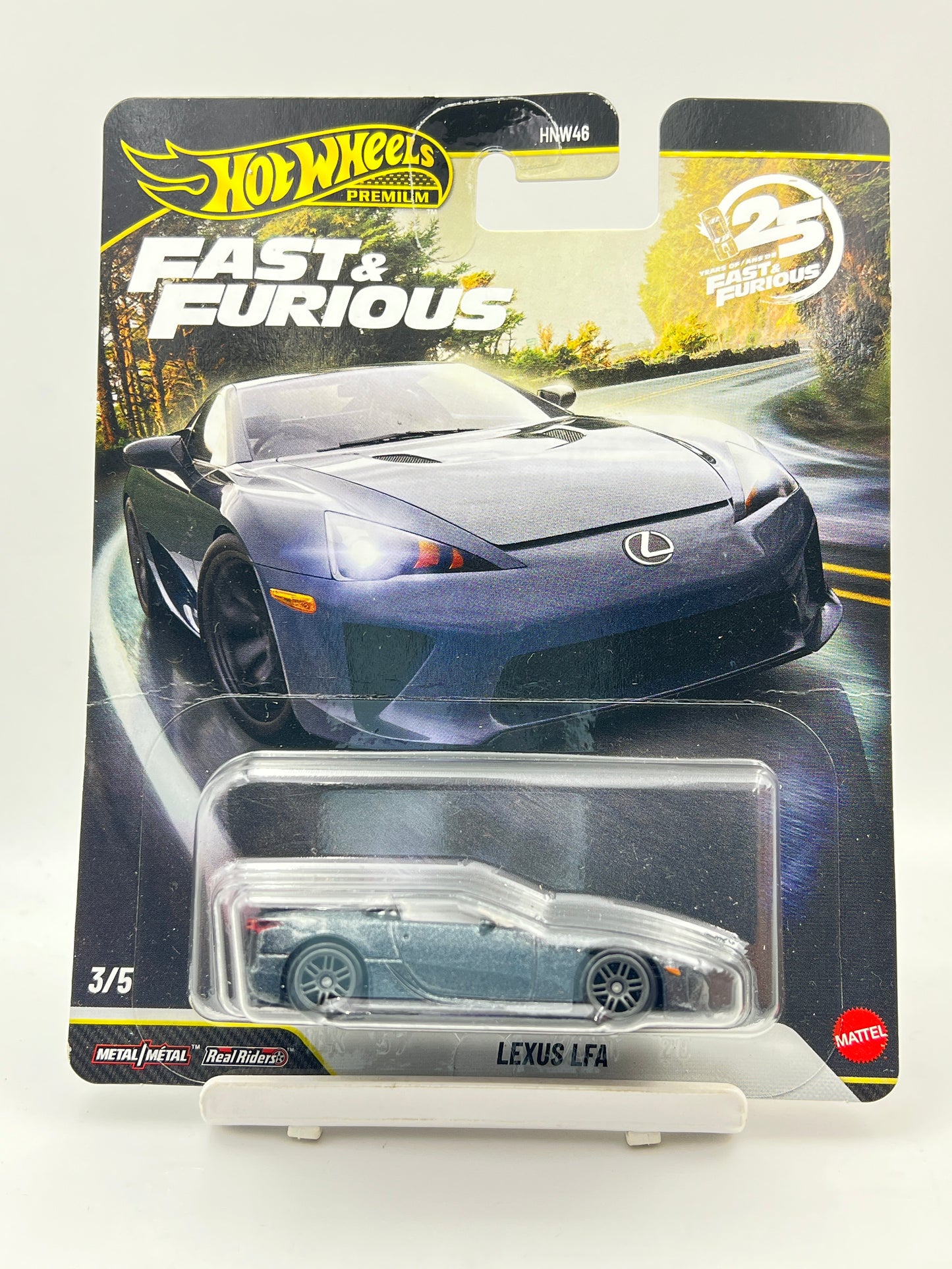CREASED - HOT WHEELS - FAST AND FURIOUS - LEXUS LFA - 4F