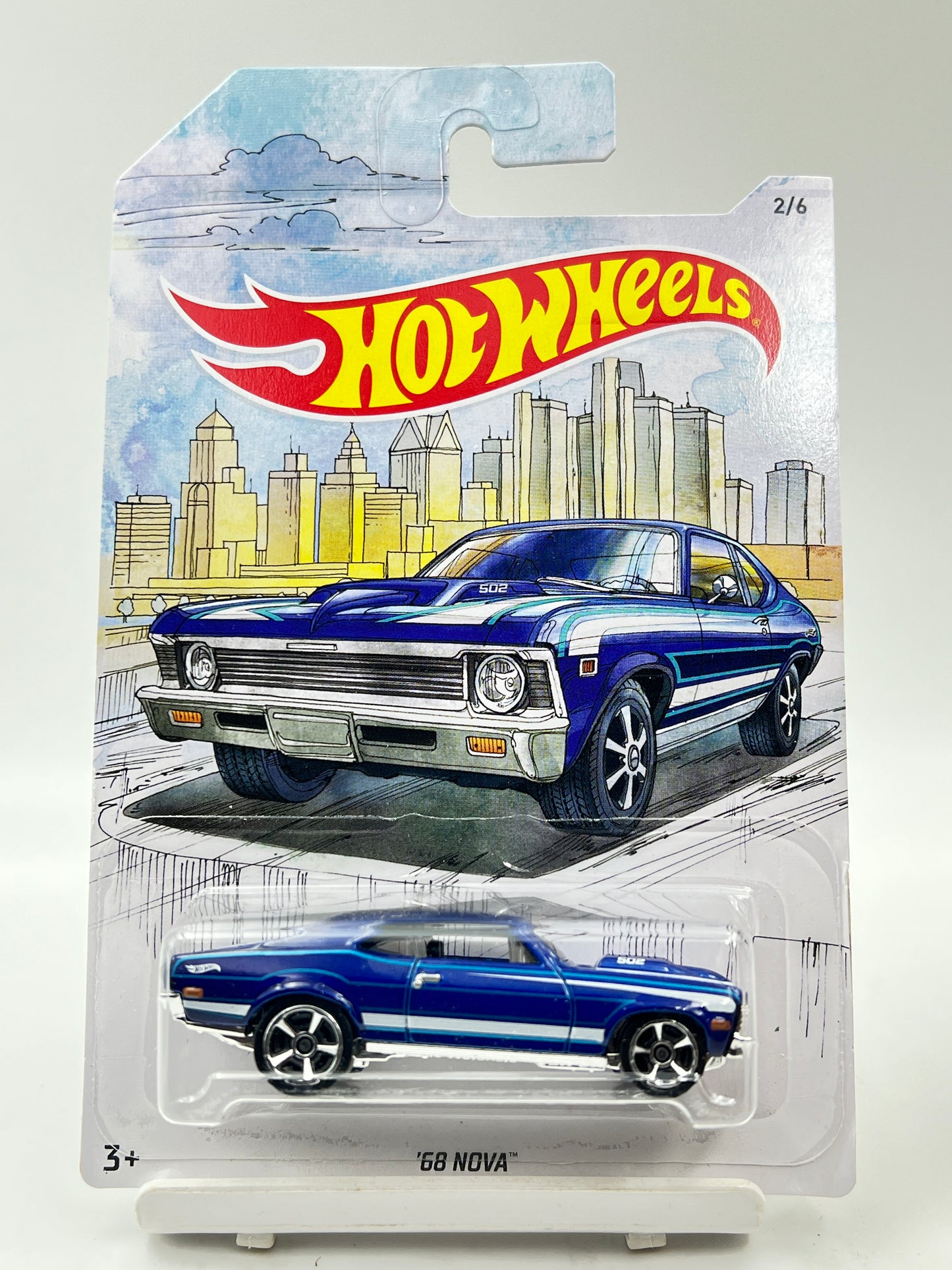 IMPORTED - HOT WHEELS -  68 NOVA - 3B