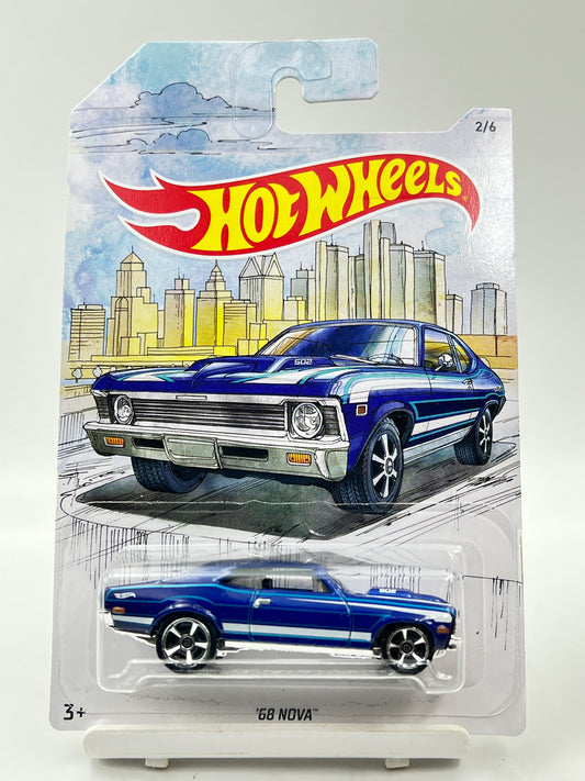 IMPORTED - HOT WHEELS -  68 NOVA - 3B