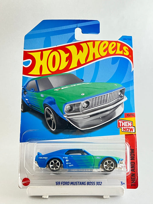 69 FORD MUSTANG BOSS 302 - 4E - Its Fun- Hot wheels - matchbox - diecast