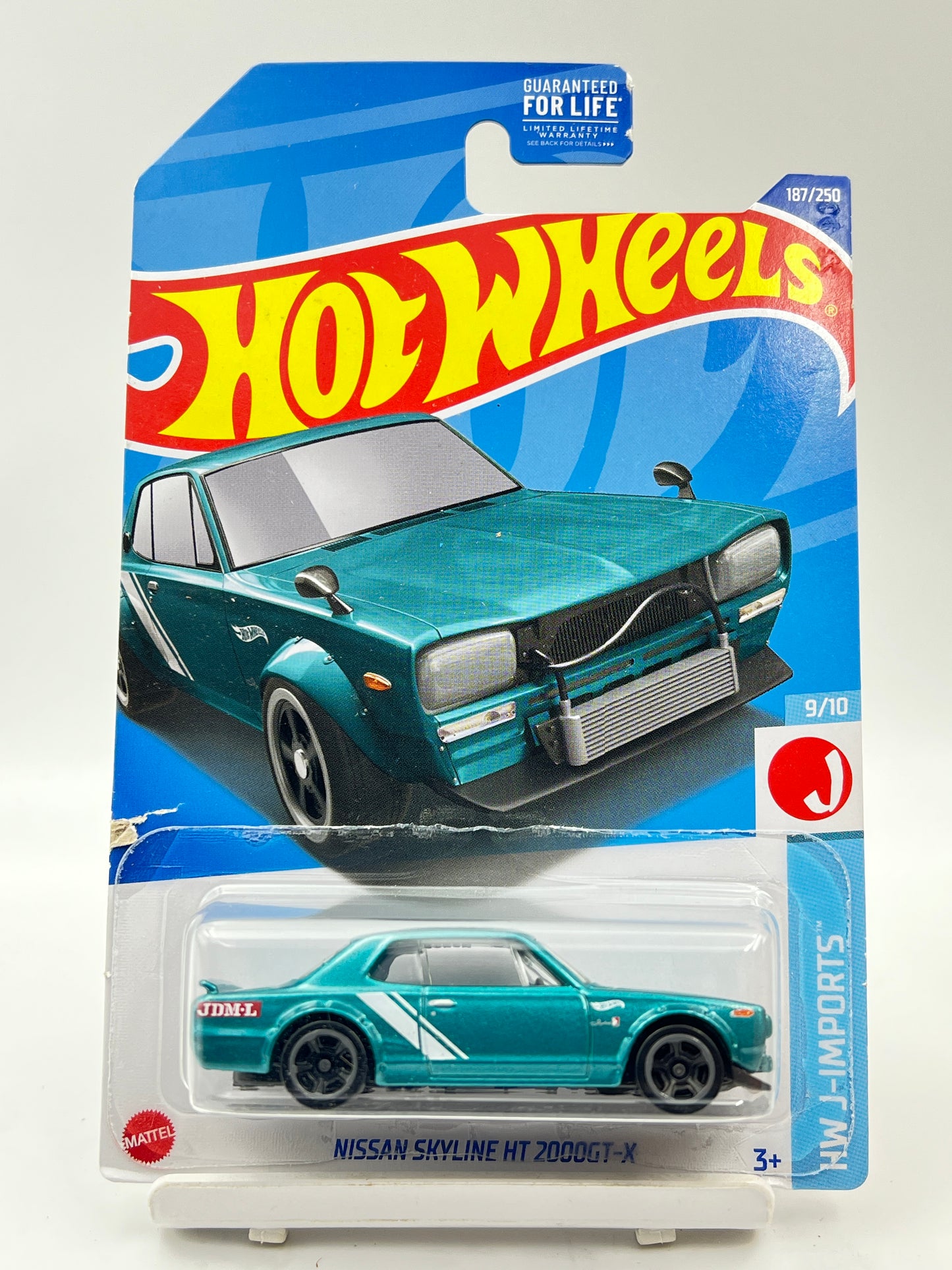 MILD CARD DAMAGE - IMPORTED - HOT WHEELS -  NISSAN SKYLINE HT 2000GT-X - 3A
