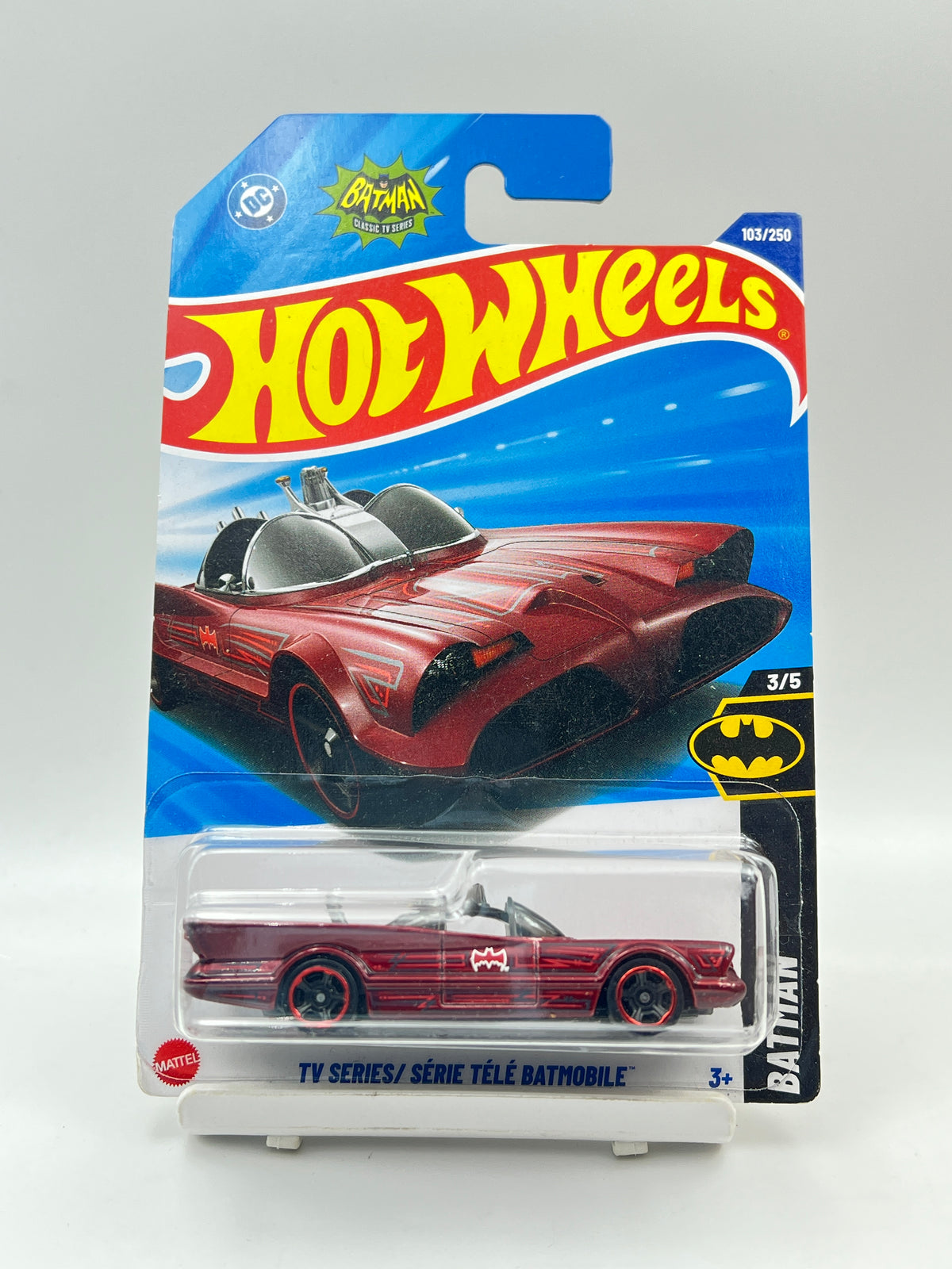 HOT WHEELS - TV SERIES BATMOBILE - 3D