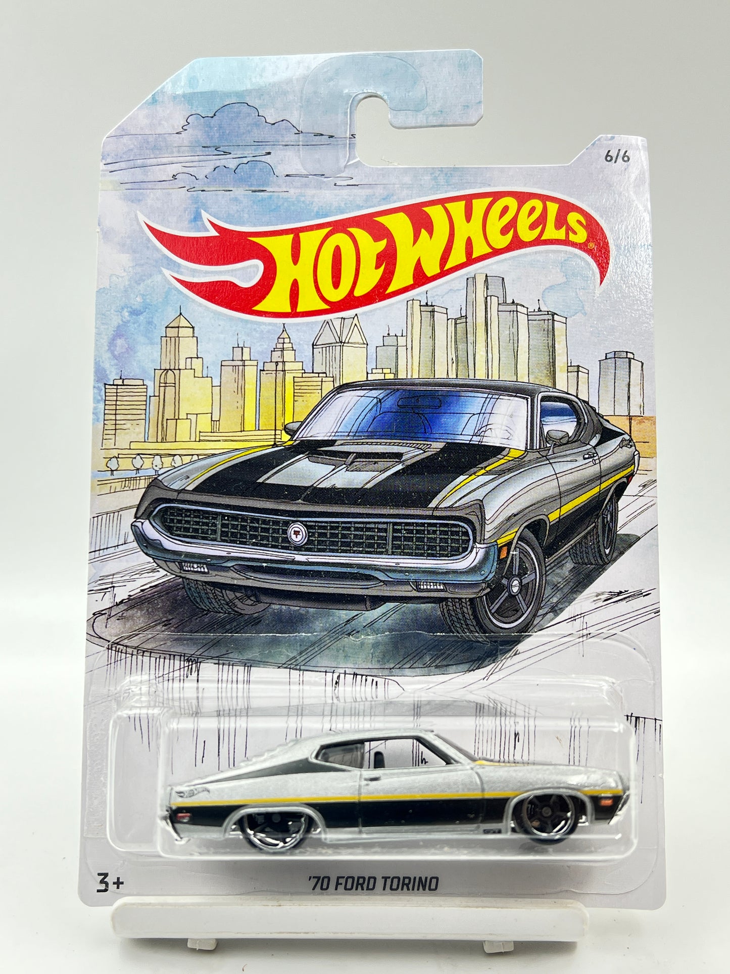 IMPORTED - HOT WHEELS -  70 FORD TORINO - 3B