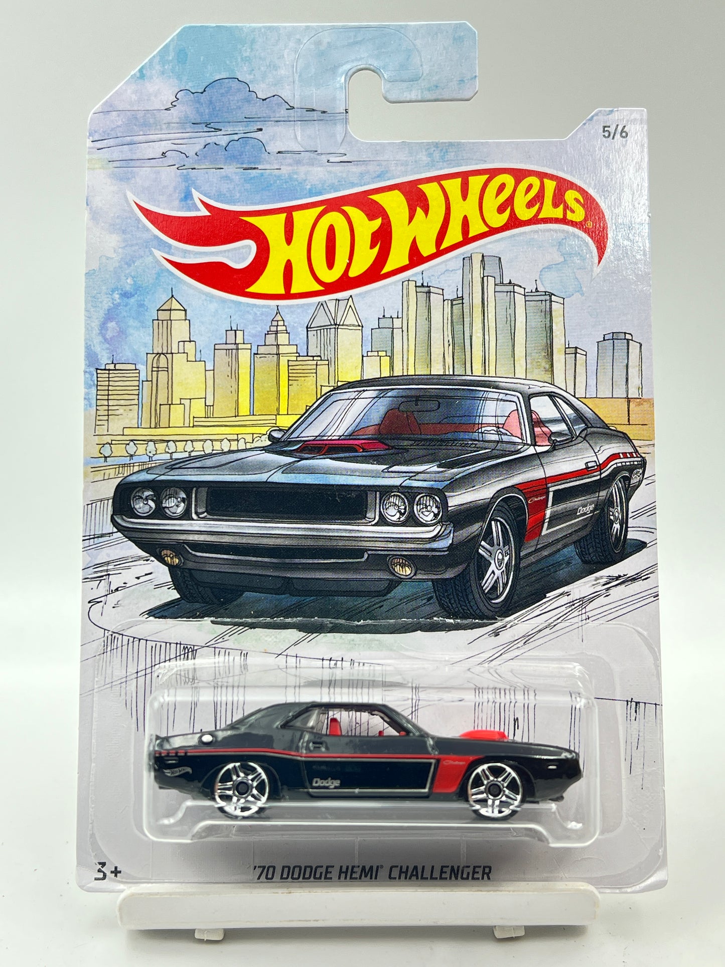 IMPORTED - HOT WHEELS -  70 DODGE HEMI CHALLENGER - 3C