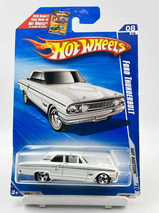 IMPORTED - HOT WHEELS -  FORD THUNDERBOLT - WHITE - 9A