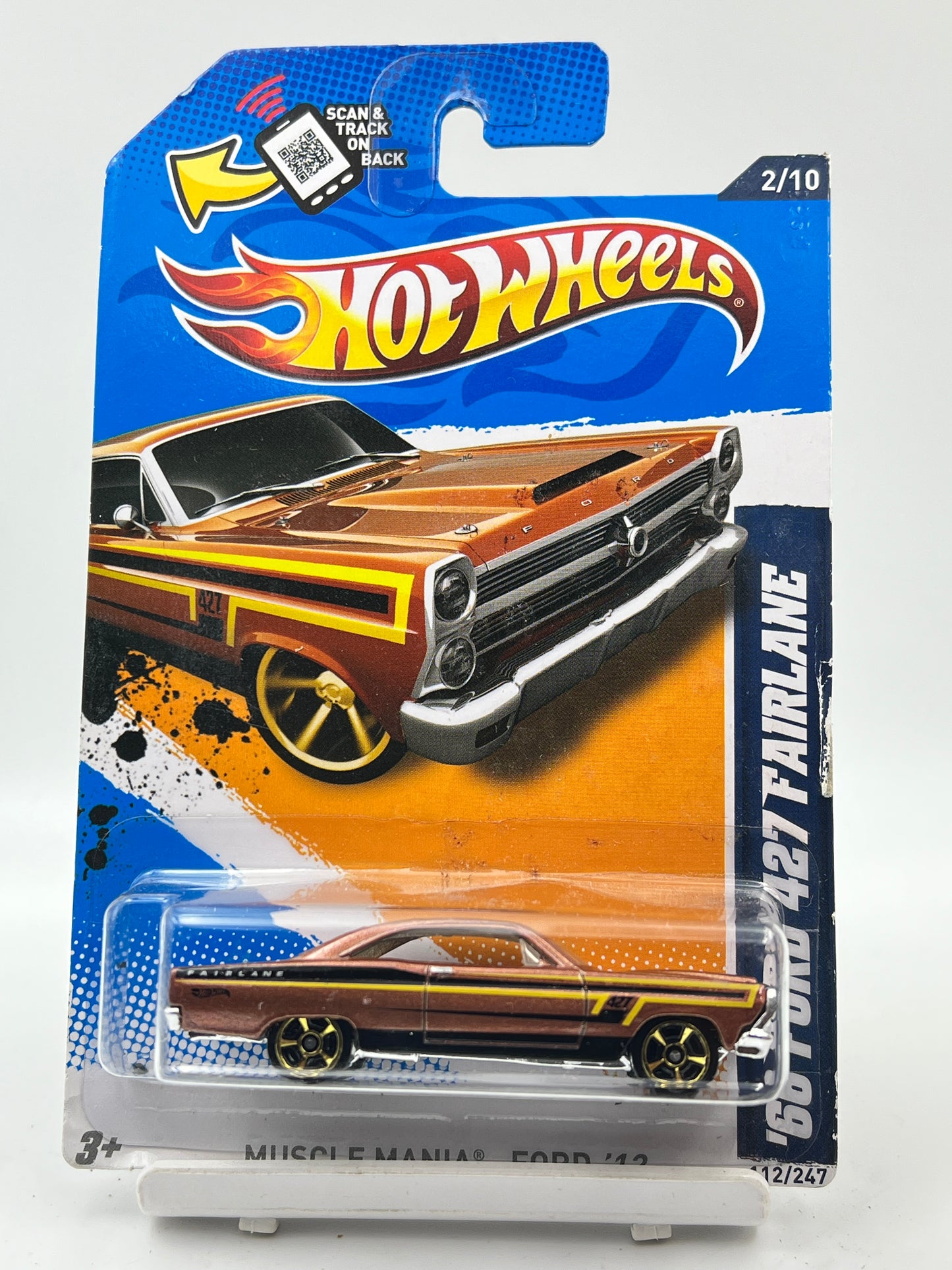 SOFT CORNERS - ( CARD AS IN PIC ) - 66 FORD 427 FAIRLANE - 9A