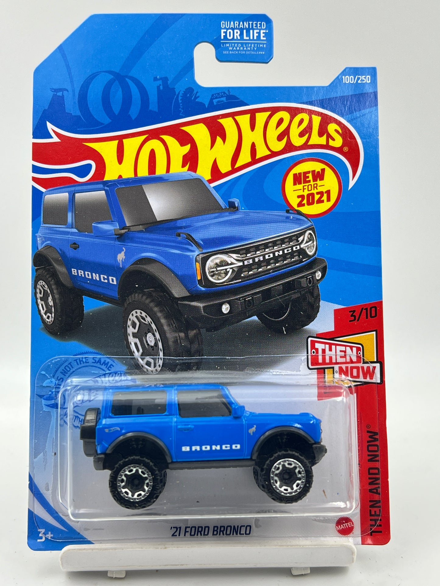 IMPORTED - HOT WHEELS -  21 FORD BRONCO - BLUE - 9A
