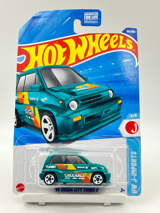 TREASURE HUNT - IMPORTED - HOT WHEELS -  85 HONDA CITY TURBO II - 2D