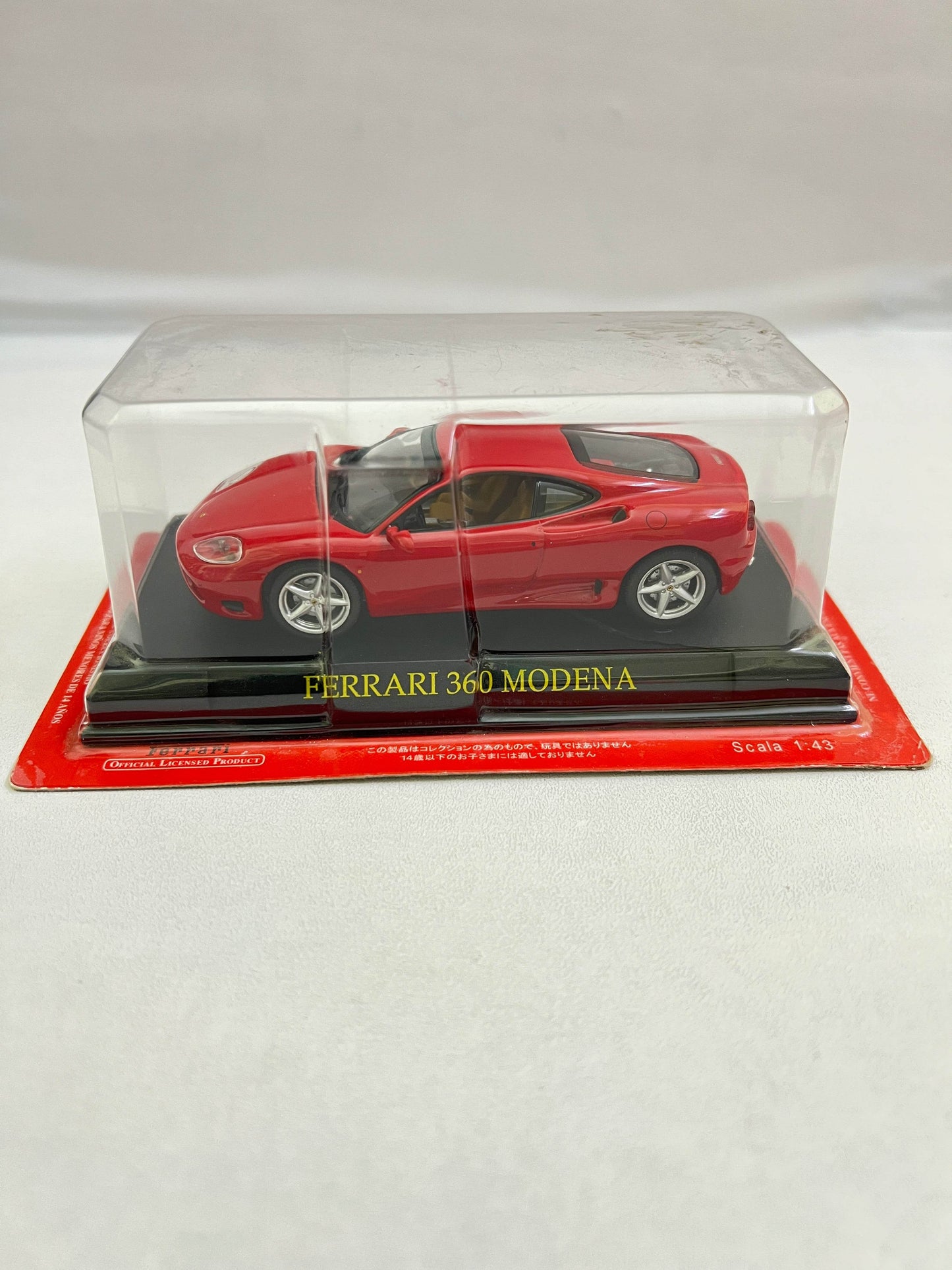OFFICIAL LICENSED FERRARI 360 MODENA - 1:43 SCALE (SEALED) - EXCELLENT DETAILING - Its Fun