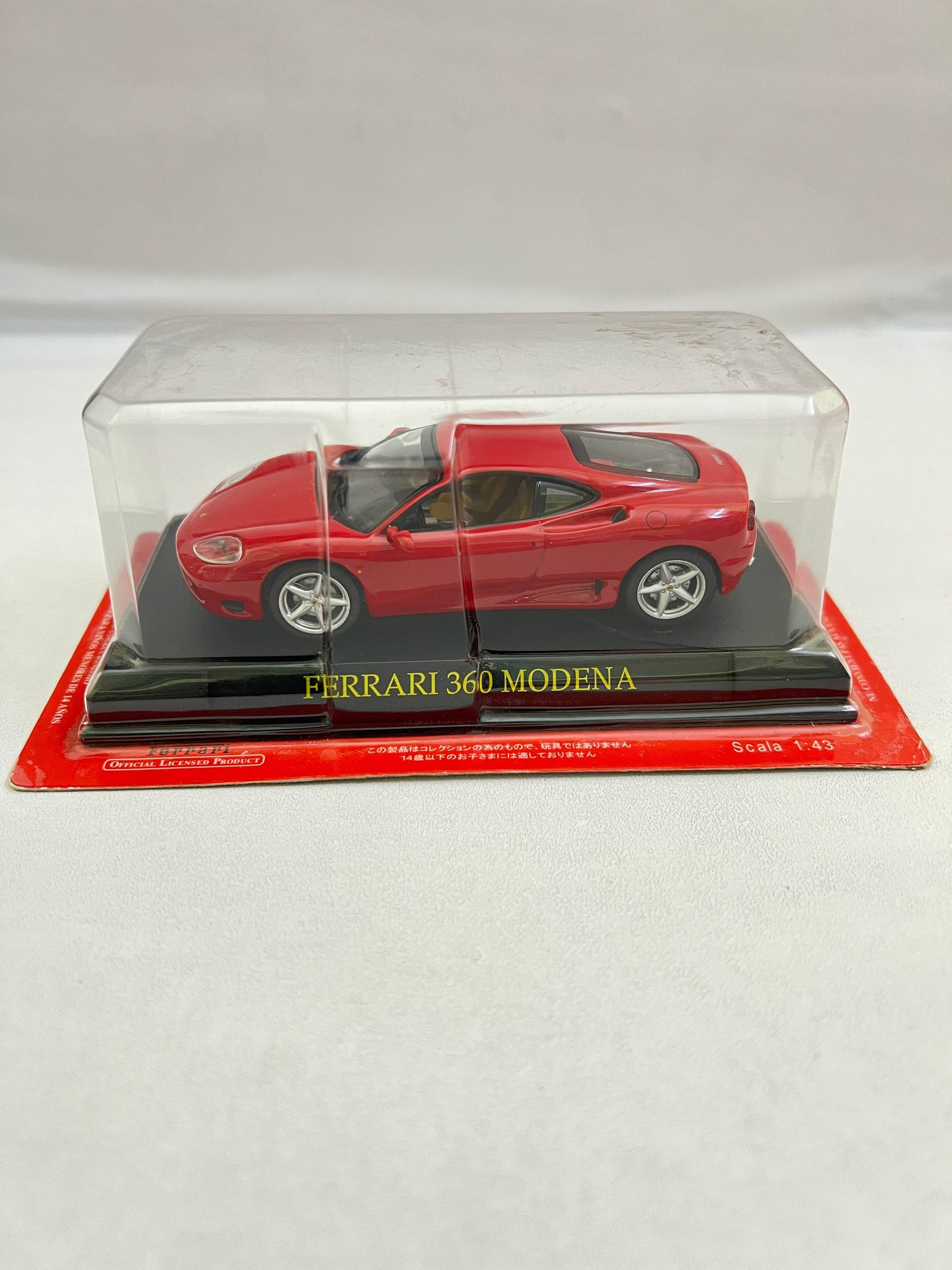 OFFICIAL LICENSED FERRARI 360 MODENA - 1:43 SCALE (SEALED) - EXCELLENT DETAILING - Its Fun