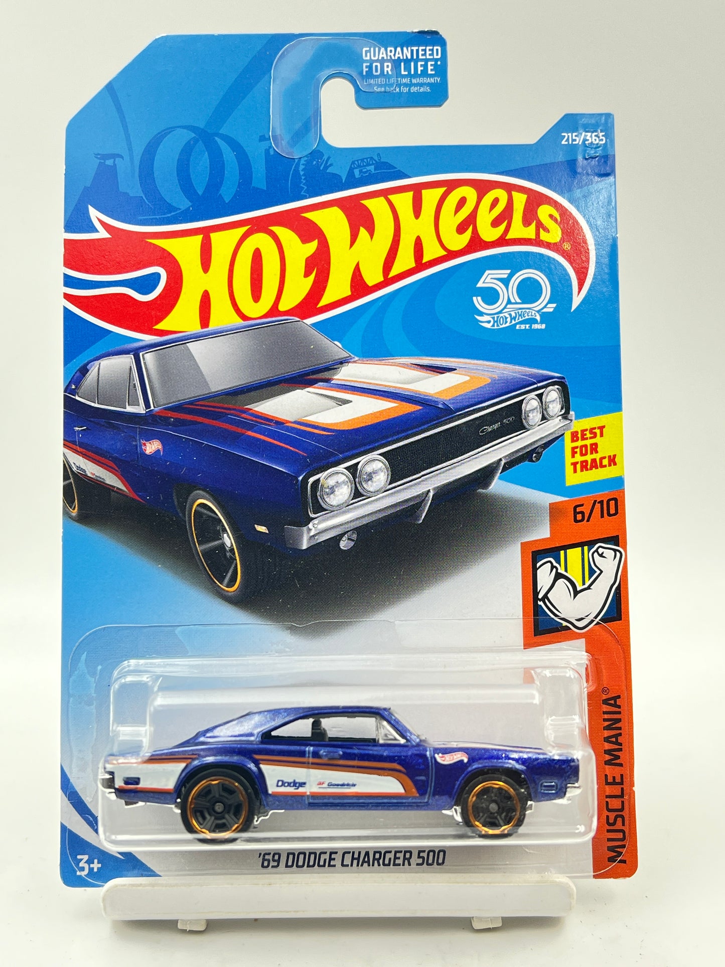 IMPORTED - HOT WHEELS -  69 DODGE CHARGER 500 - 2A