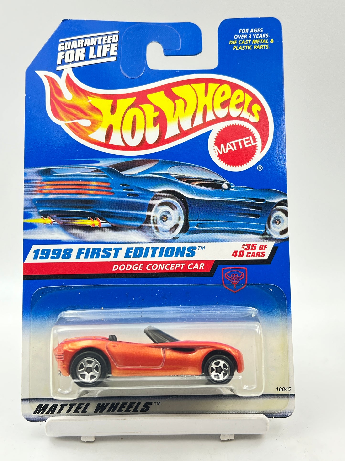 FULL METAL - HOT WHEELS - DODGE CONCEPT CAR - ORANGE - 9C