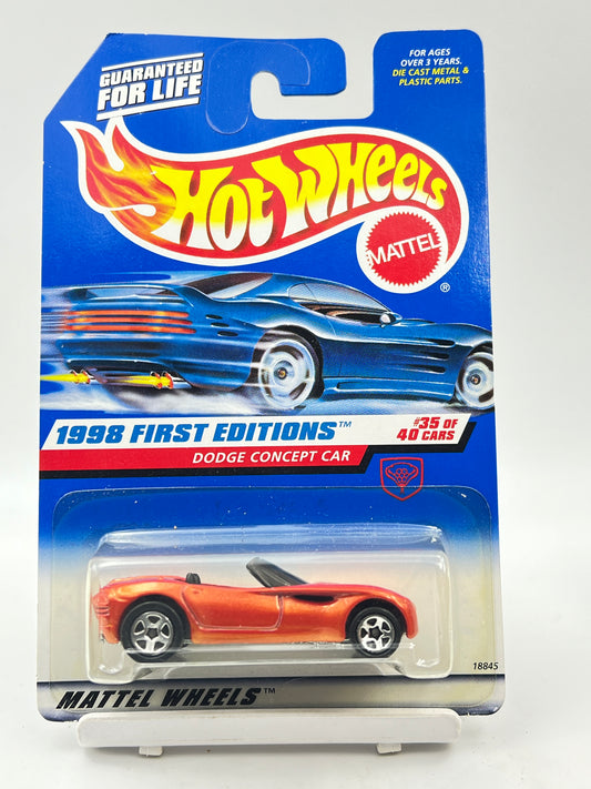 FULL METAL - HOT WHEELS - DODGE CONCEPT CAR - ORANGE - 9C