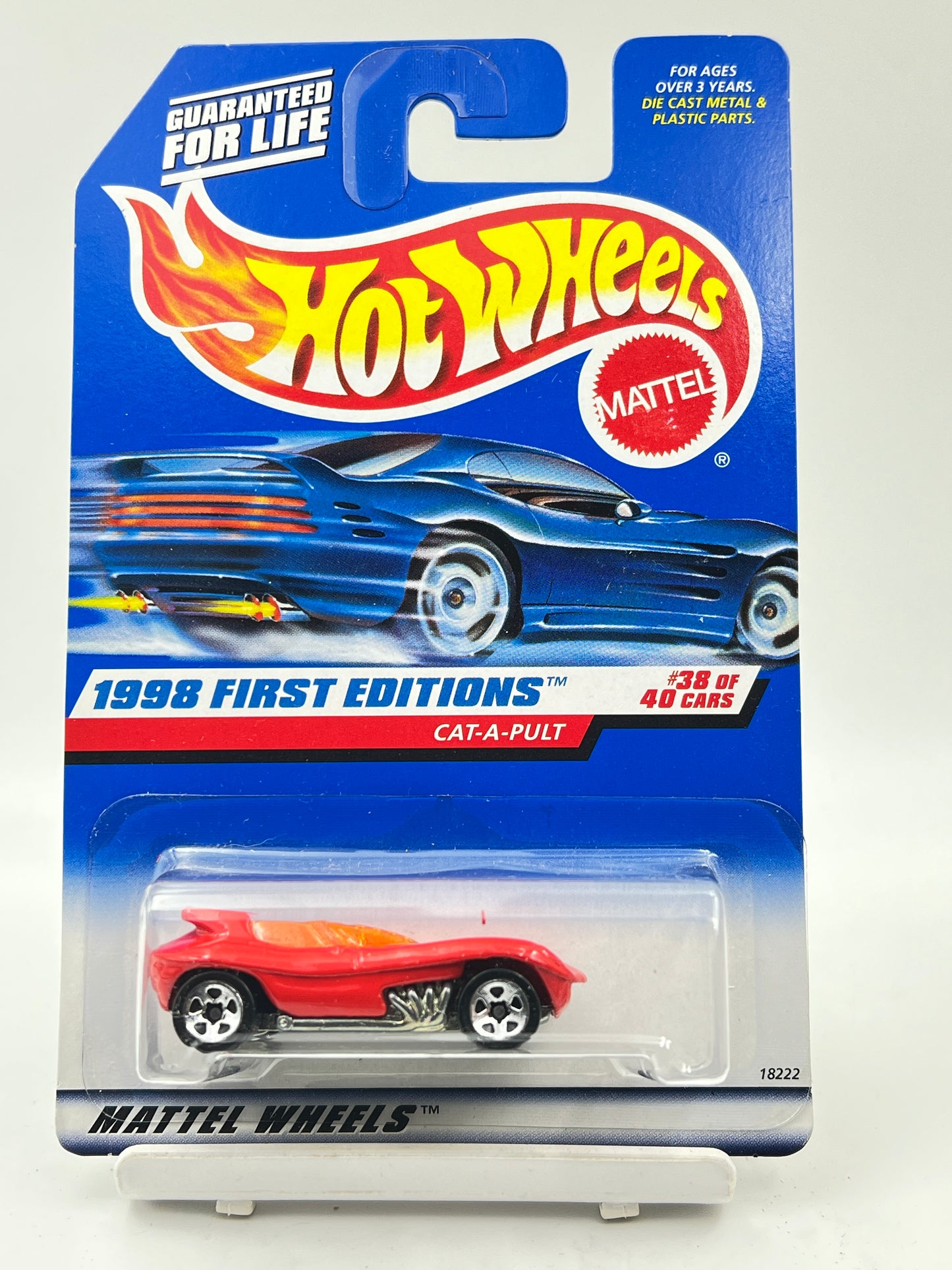 FULL METAL - HOT WHEELS - CAT-A-PULT - RED - 9C