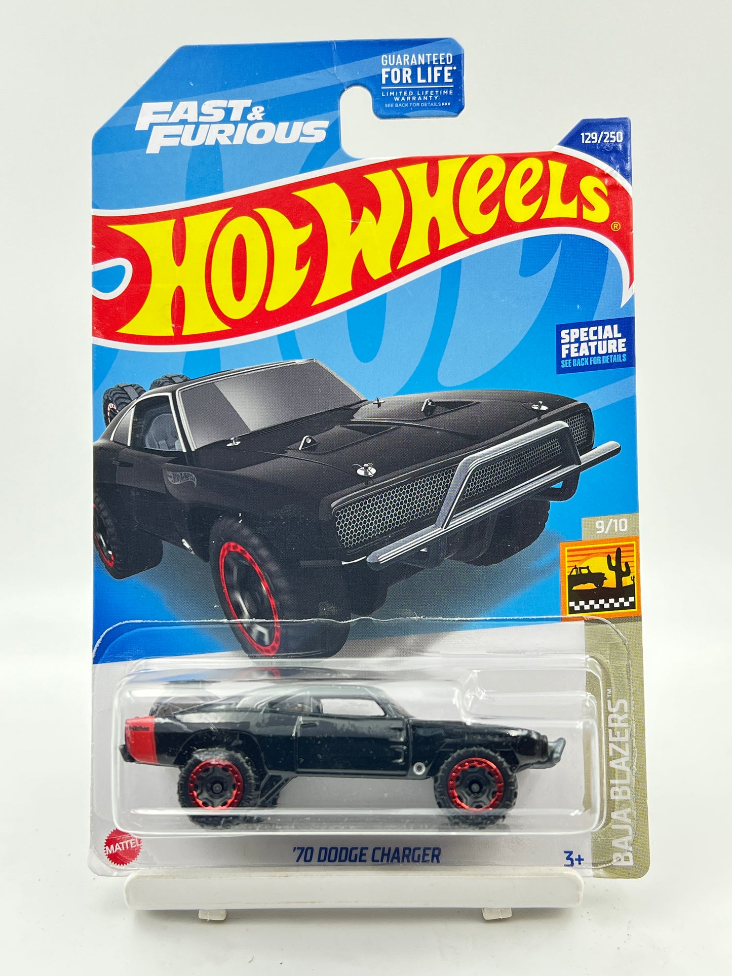 IMPORTED - HOT WHEELS -  70 DODGE CHARGER - FAST AND FURIOUS - 3E