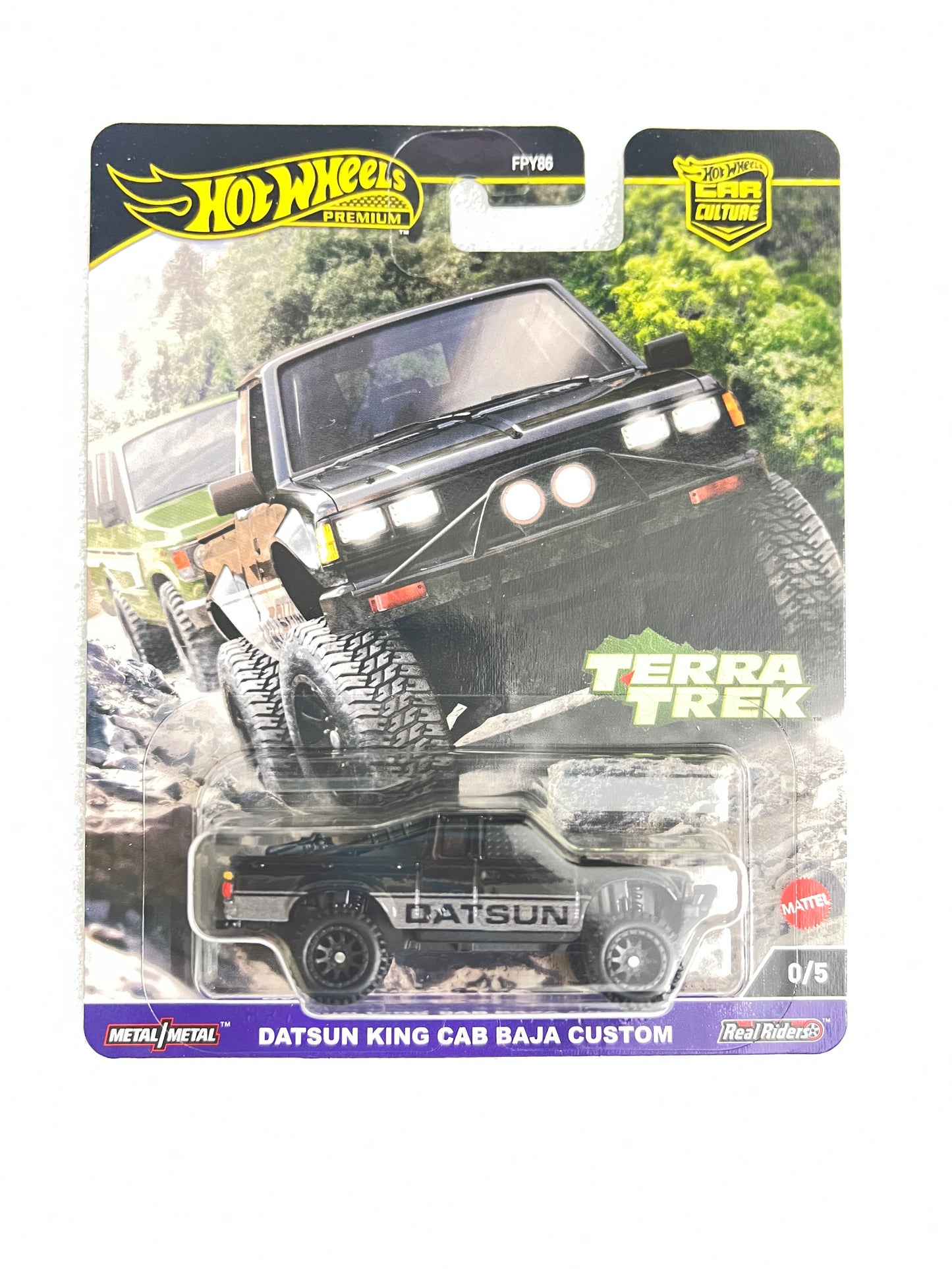 CHASE - IMPORTED - HOT WHEELS -  DATSUN KING CAB BAJA CUSTOM