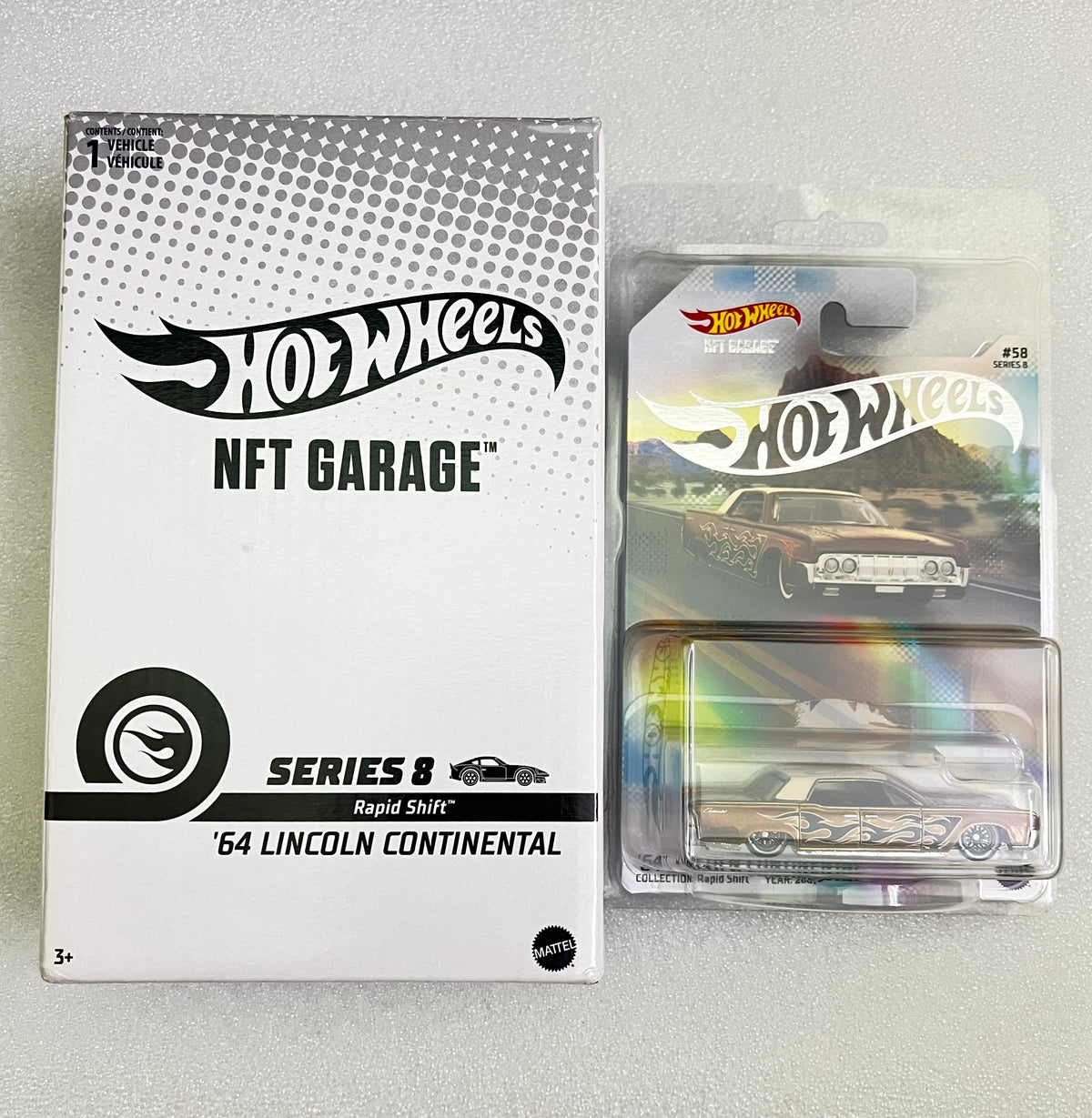 VERY RARE - NFT GARAGE - SERIES 8 - RAPID SHIFT - 64 LINCOLN CONTINENTAL