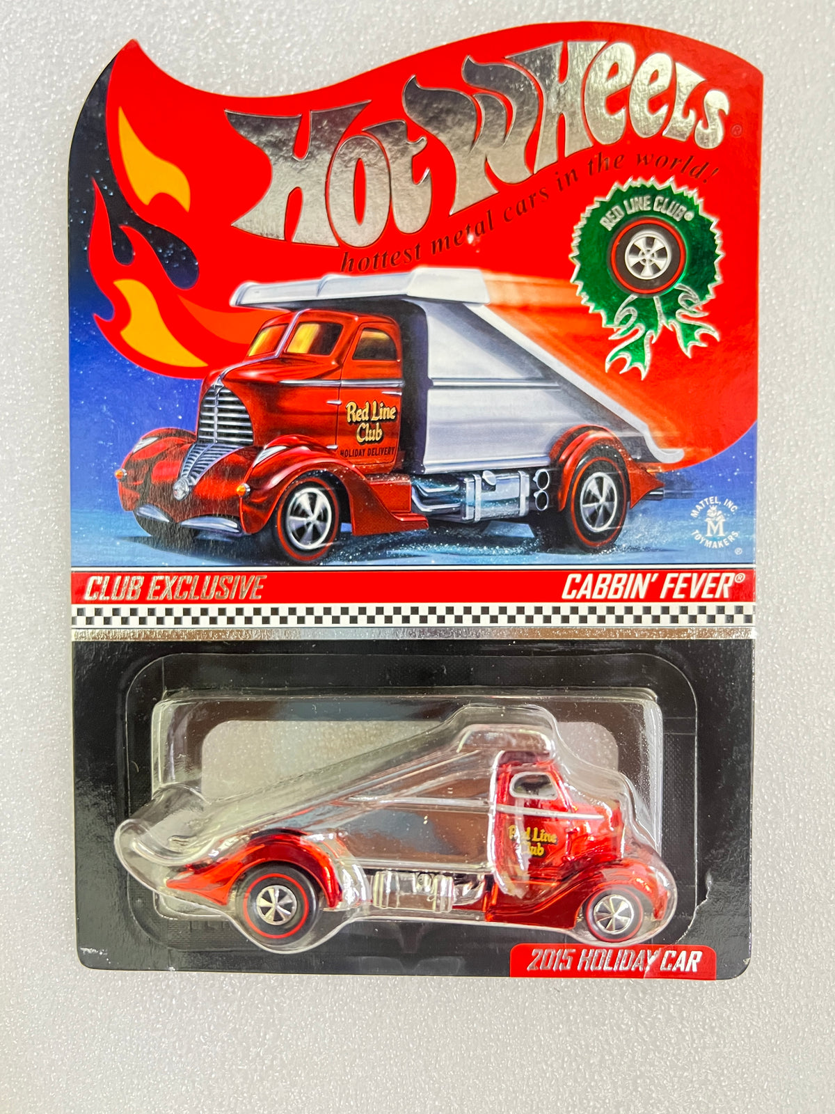 RLC LIMITED EDITION (2171/4500) - MILD CARD DAMAGE AS IN PIC- HOT WHEELS - CABBIN FEVER - HOLIDAY DELIVERY