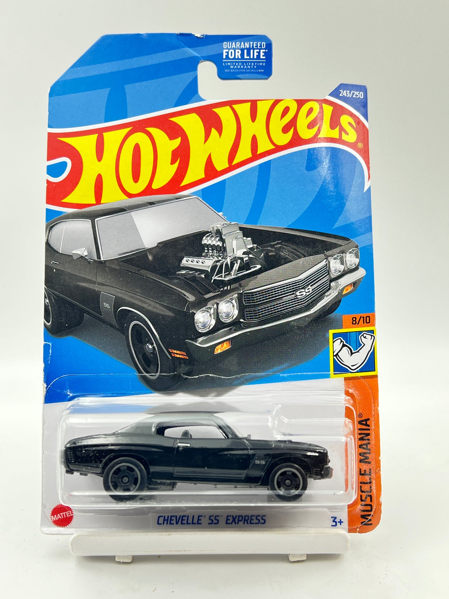 SOFT CORNERS / HOOK CREASE - IMPORTED - HOT WHEELS -  CHEVELLE SS EXPRESS - 1G