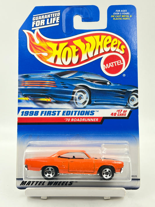 IMPORTED - HOT WHEELS -  70 ROADRUNNER - 2E