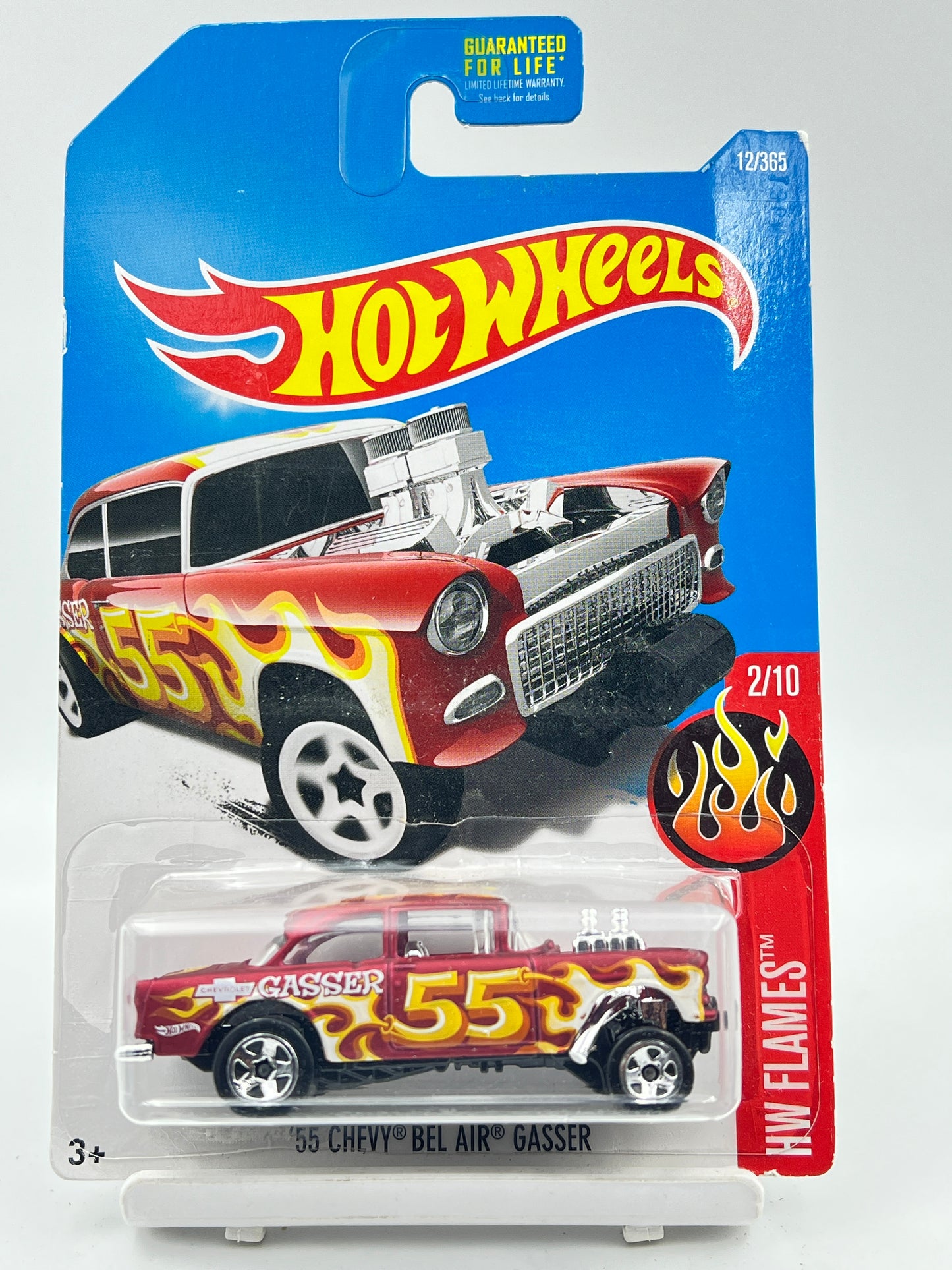 HOT WHEELS - 55 CHEVY BEL AIR GASSER - 2E