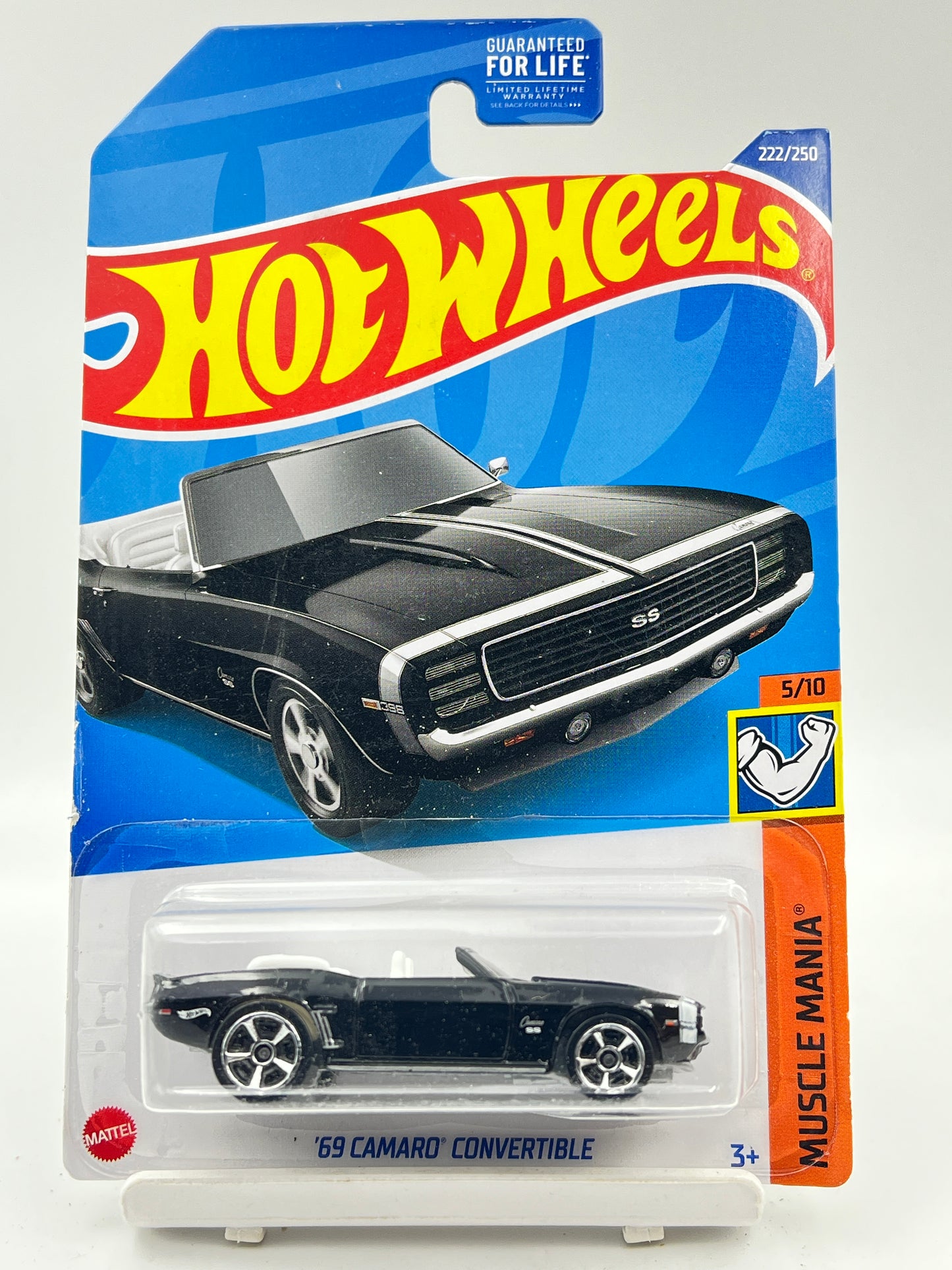 IMPORTED - HOT WHEELS -  69 CAMARO CONVERTIBLE - 2E