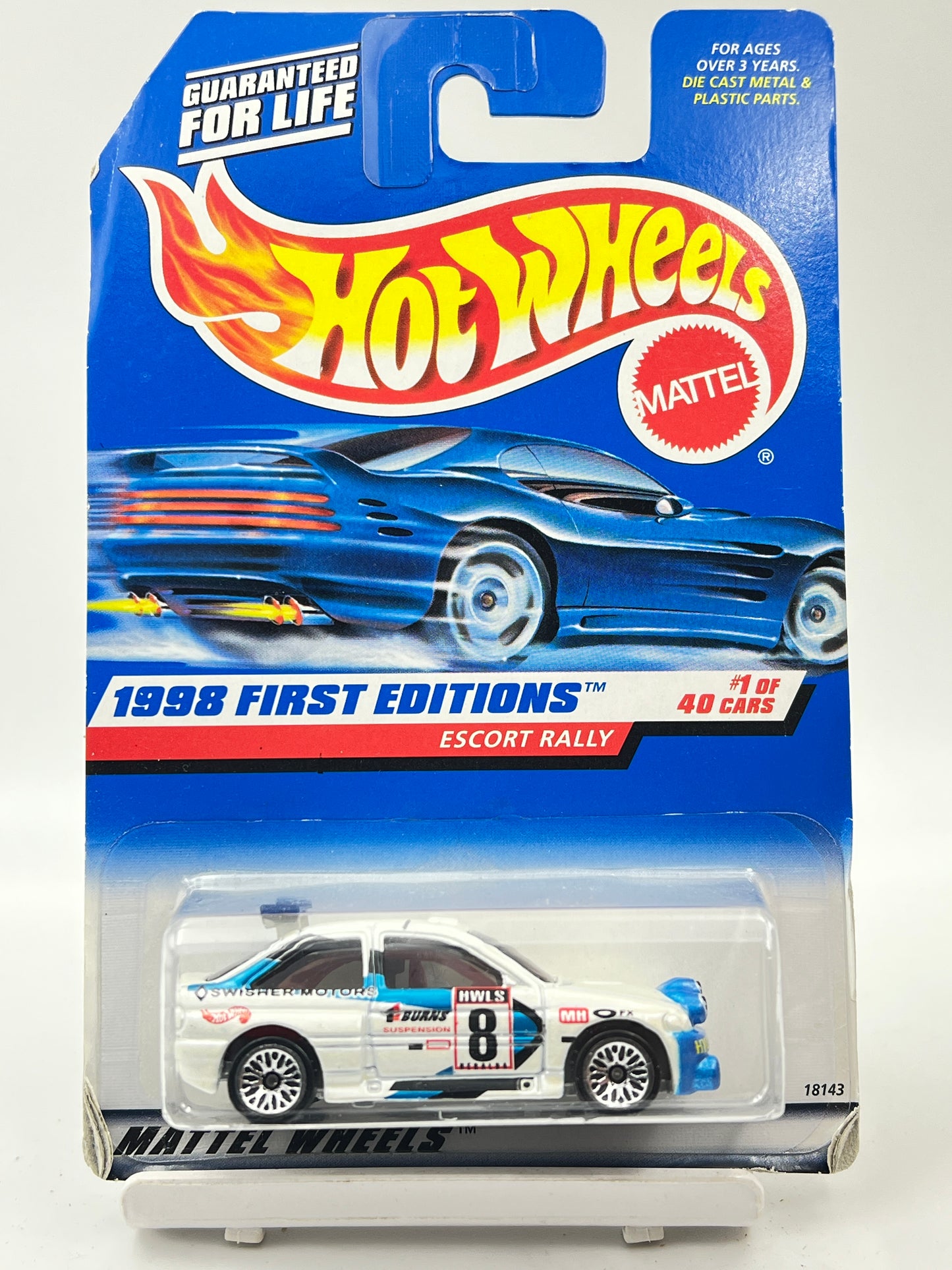 IMPORTED - HOT WHEELS -  ESCORT RALLY - 1G