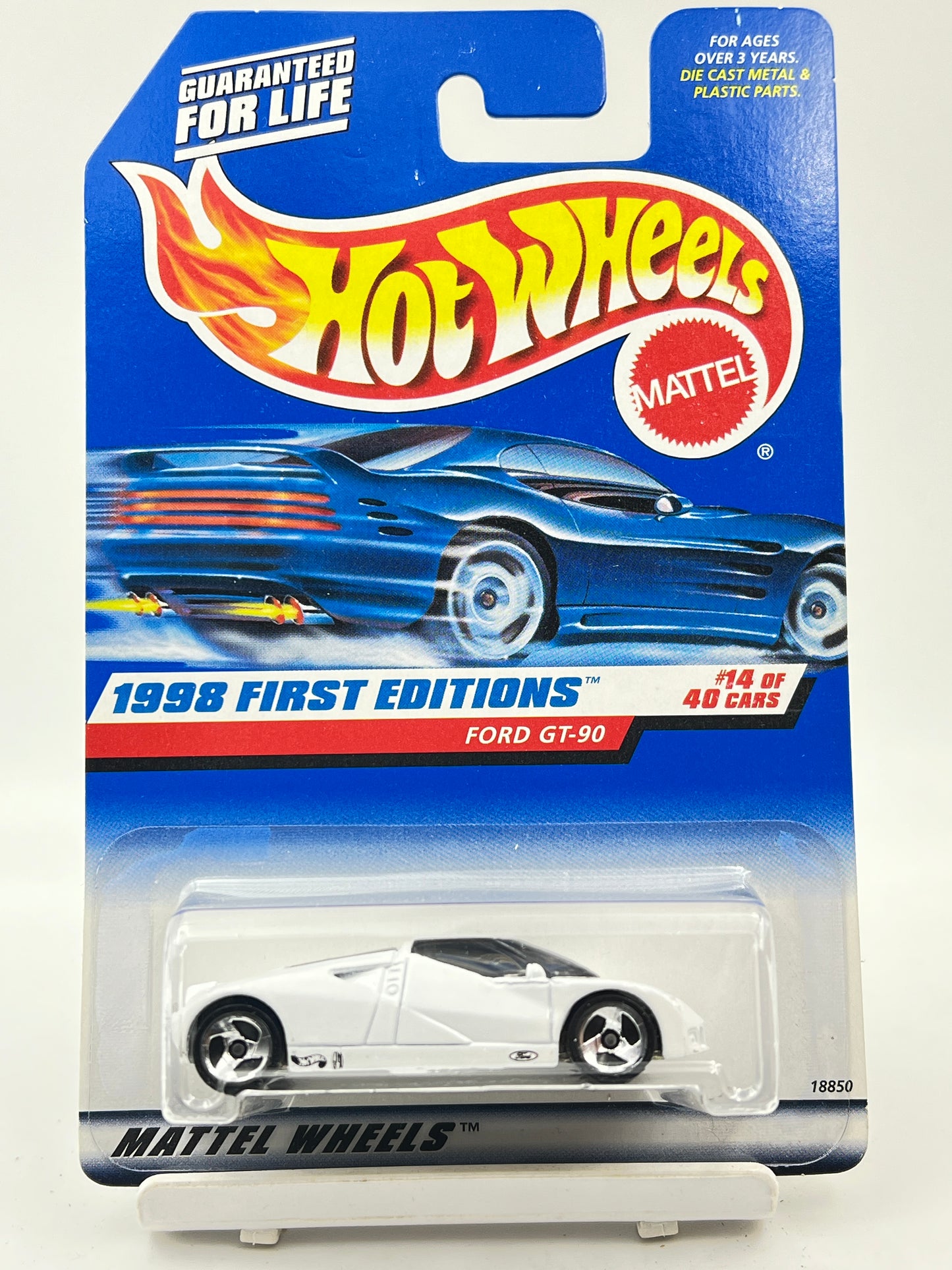 FULL METAL - IMPORTED - HOT WHEELS -  FORD GT-90 - 1H