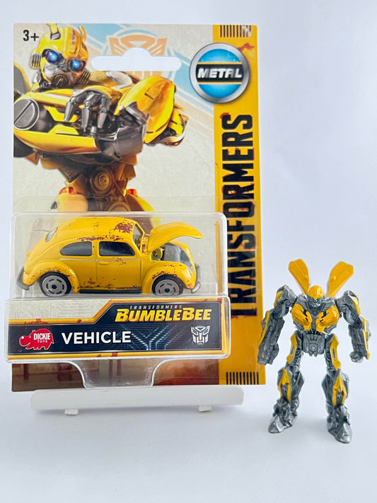 COMBO - TRANSFORMERS - BUMBLEBEE CAR + FIGURINE - Its Fun