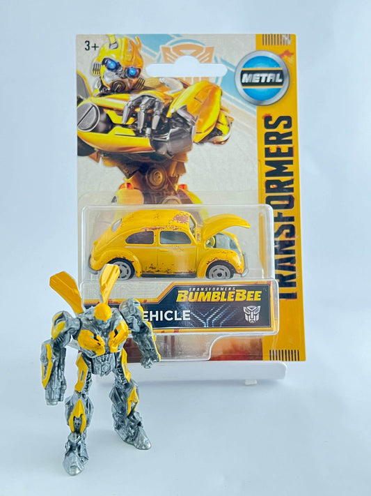 COMBO - TRANSFORMERS - BUMBLEBEE CAR + FIGURINE - Its Fun