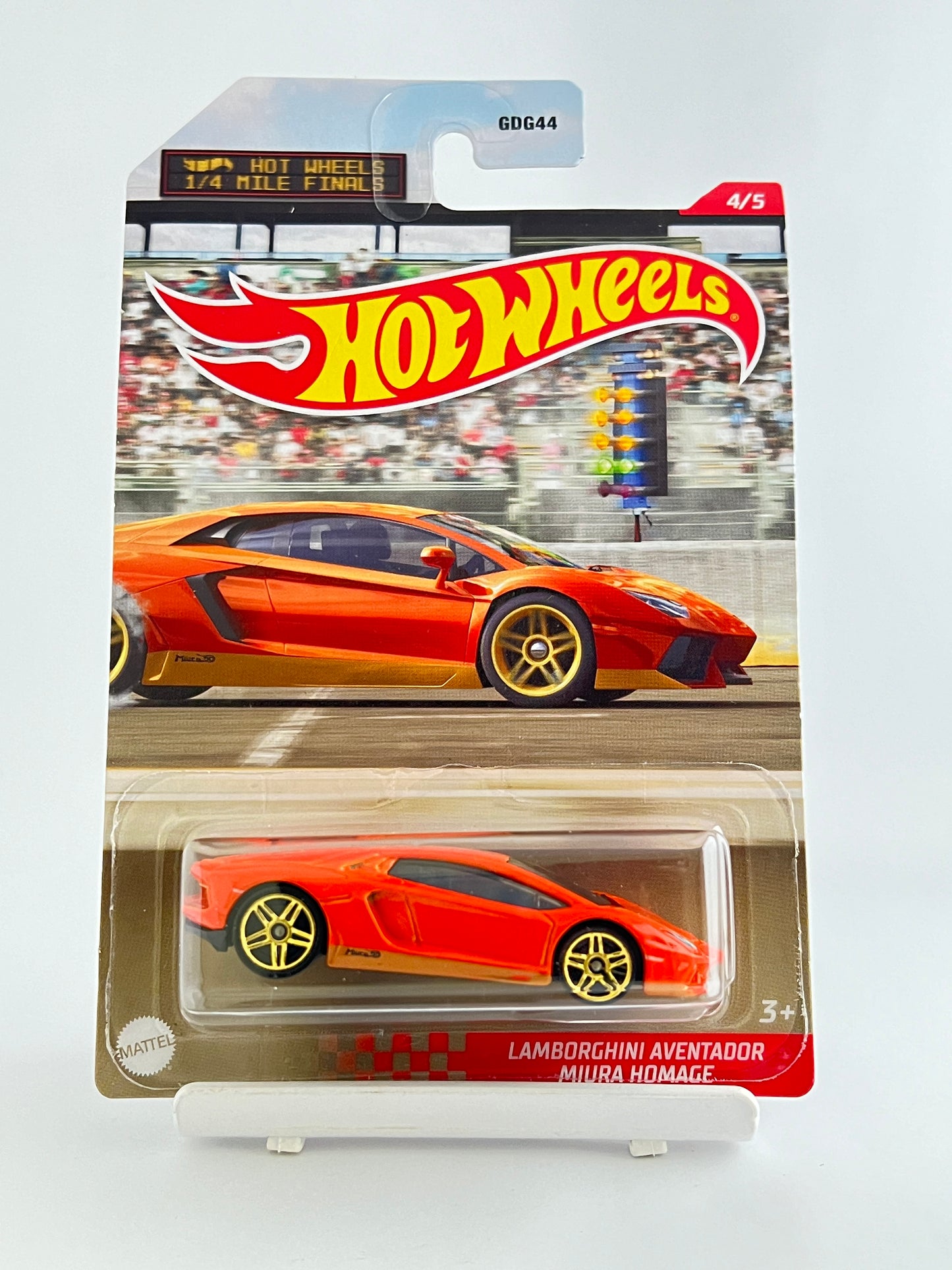 1/4 MILE SERIES - LAMBORGHINI AVENTADOR MIURA HOMAGE - 4C - Its Fun- Hot wheels - matchbox - diecast