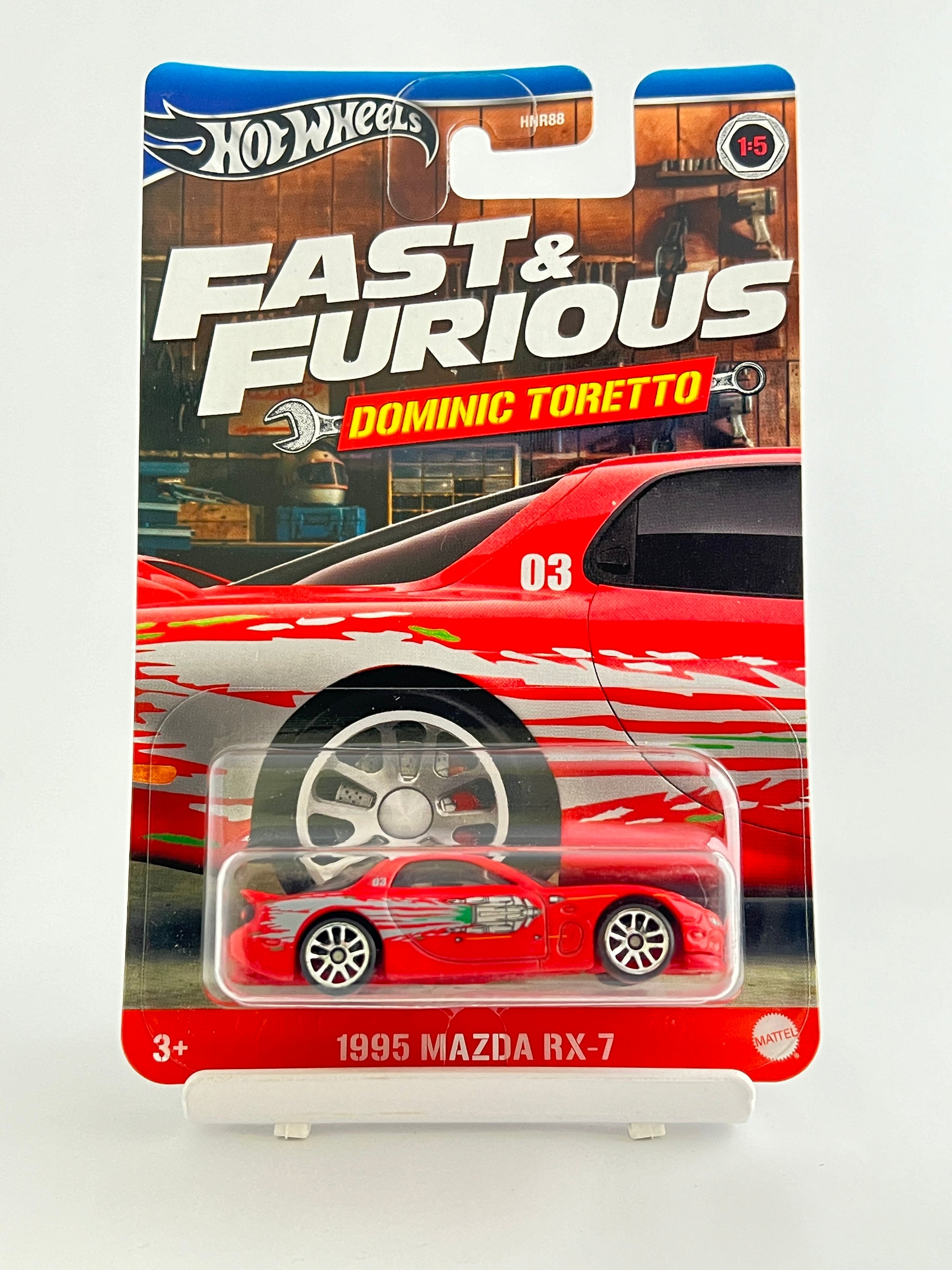 FAST AND FURIOUS - DOMINIC TORETTO - 1995 MAZDA RX-7 - Its Fun- Hot wheels - matchbox - diecast