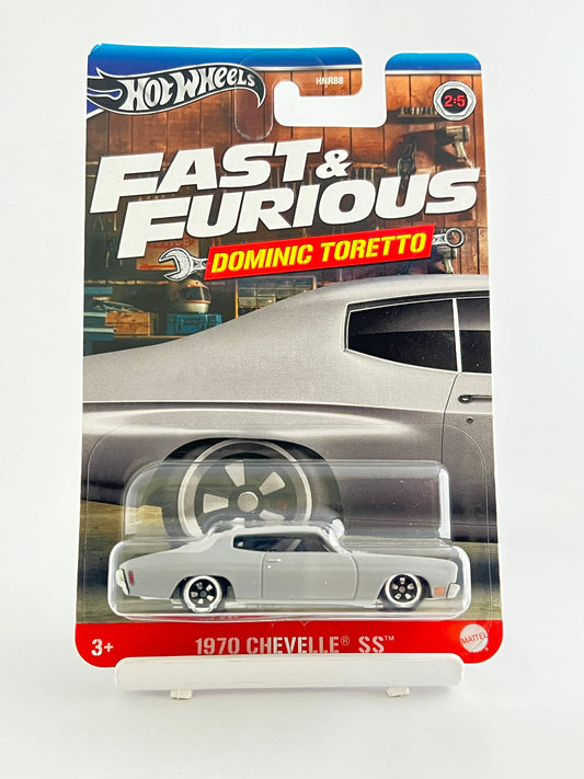 LIMITED TIME DEAL - FAST AND FURIOUS - DOMINIC TORETTO - 1970 CHEVELLE SS - FULL METAL - 4E - Its Fun- Hot wheels - matchbox - diecast