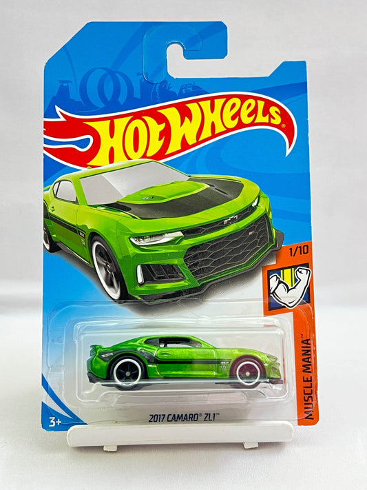SUPER TREASURE HUNT - HOT WHEELS - 2017 CAMARO ZL1 - WITH PROTECTOR - Its Fun