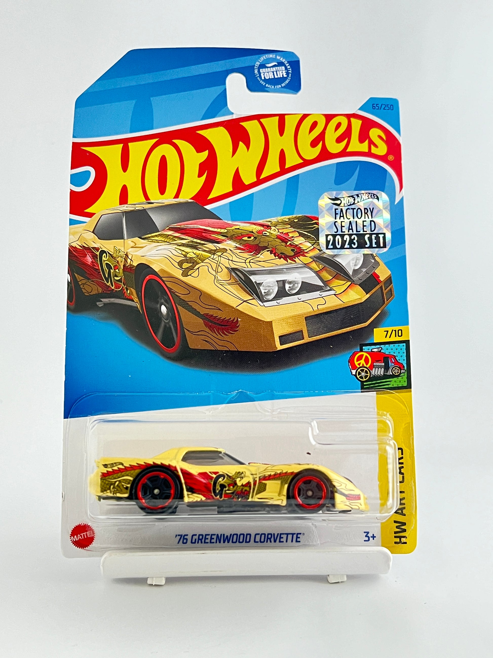 76 GREENWOOD CORVETTE - FACTORY SEALED - 5D - Its Fun- Hot wheels - matchbox - diecast