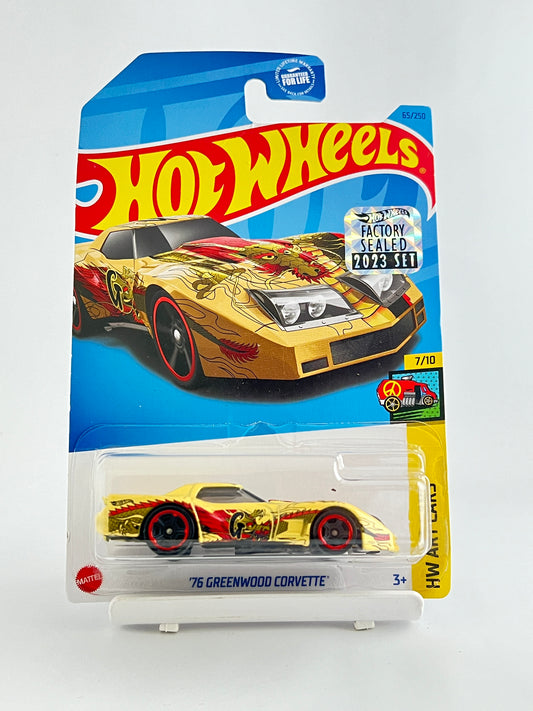 76 GREENWOOD CORVETTE - FACTORY SEALED - 5D - Its Fun- Hot wheels - matchbox - diecast