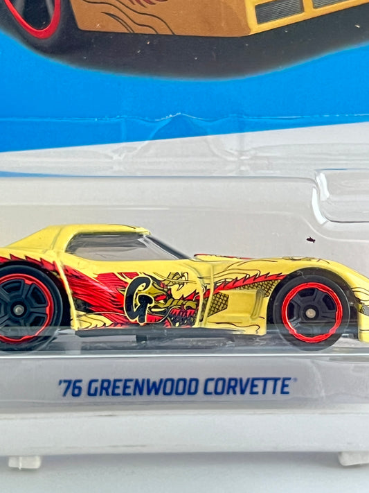 76 GREENWOOD CORVETTE - FACTORY SEALED - 5D - Its Fun- Hot wheels - matchbox - diecast