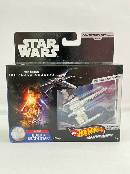 HOT WHEELS - COMMEMORATIVE SERIES - STAR WARS - RESISTANCE X-WING FIGHTER - Its Fun