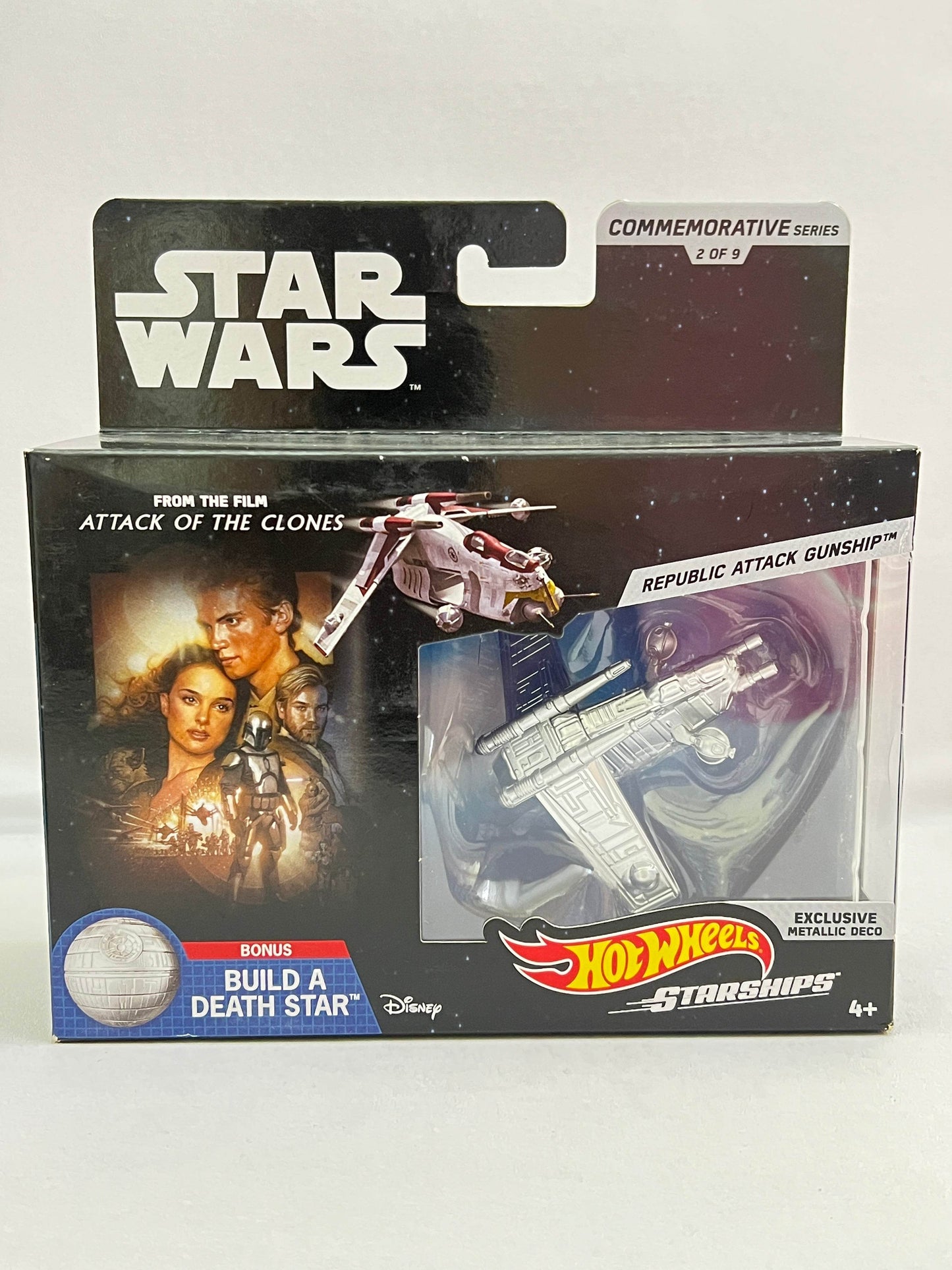 HOT WHEELS - COMMEMORATIVE SERIES - STAR WARS - REPUBLIC ATTACK GUNSHIP - Its Fun