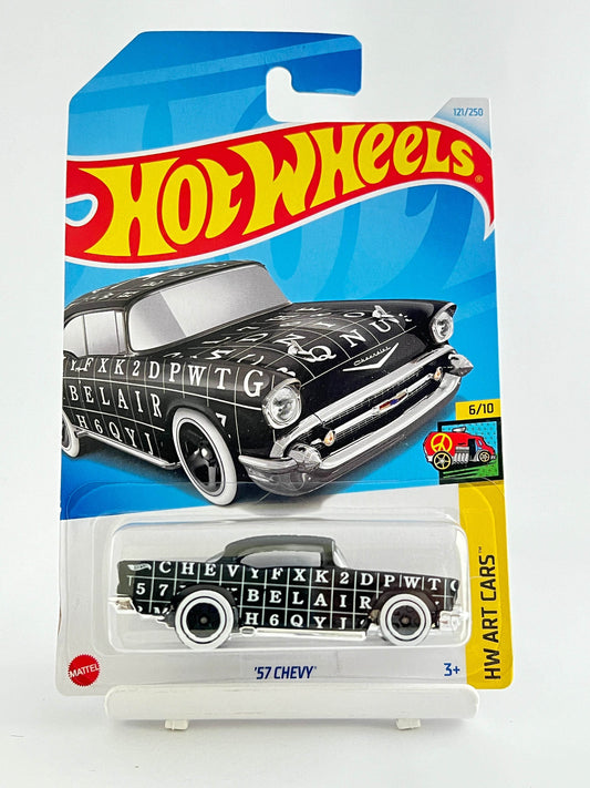 57 CHEVY - BLACK AND WHITE - 1A - Its Fun