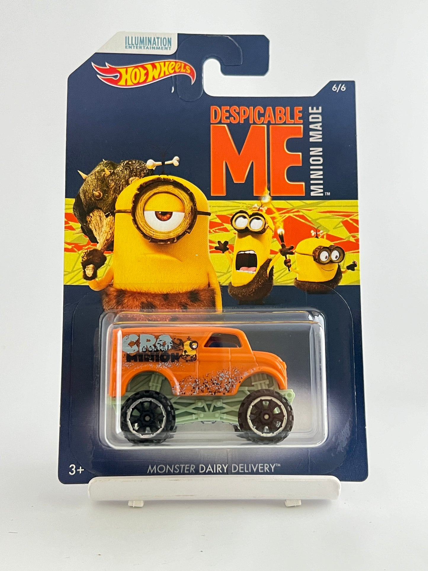 FEW MILD CREASED CARDS - DESPICABLE ME - MINIONS SET OF 6 CARS